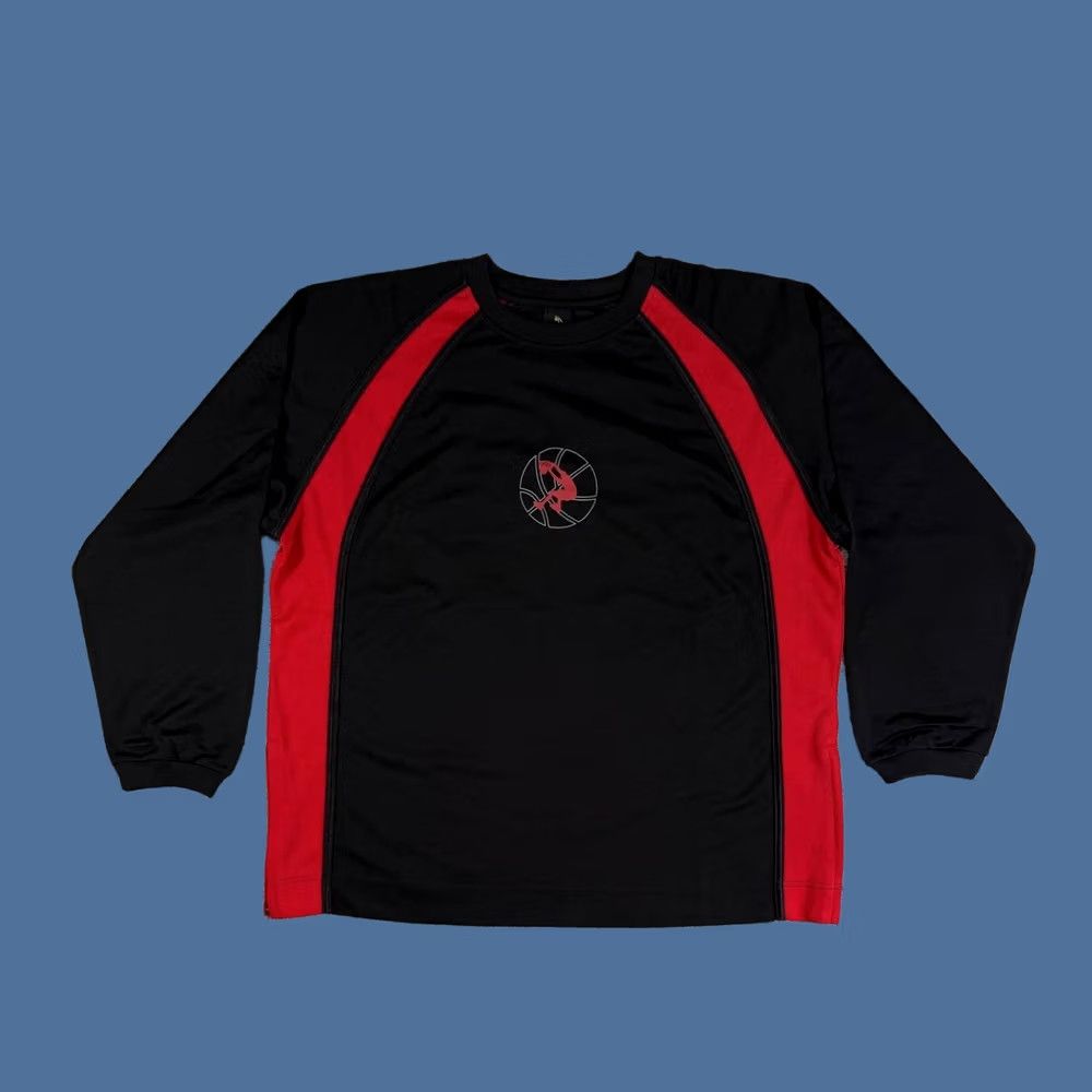 Vintage VINTAGE Shaquille O'neal Pullover Sweatshirt Men 2XL Black Red Logo Side Zip-up Crew Neck Size US XXL / EU 58 / 5 - 1 Thumbnail