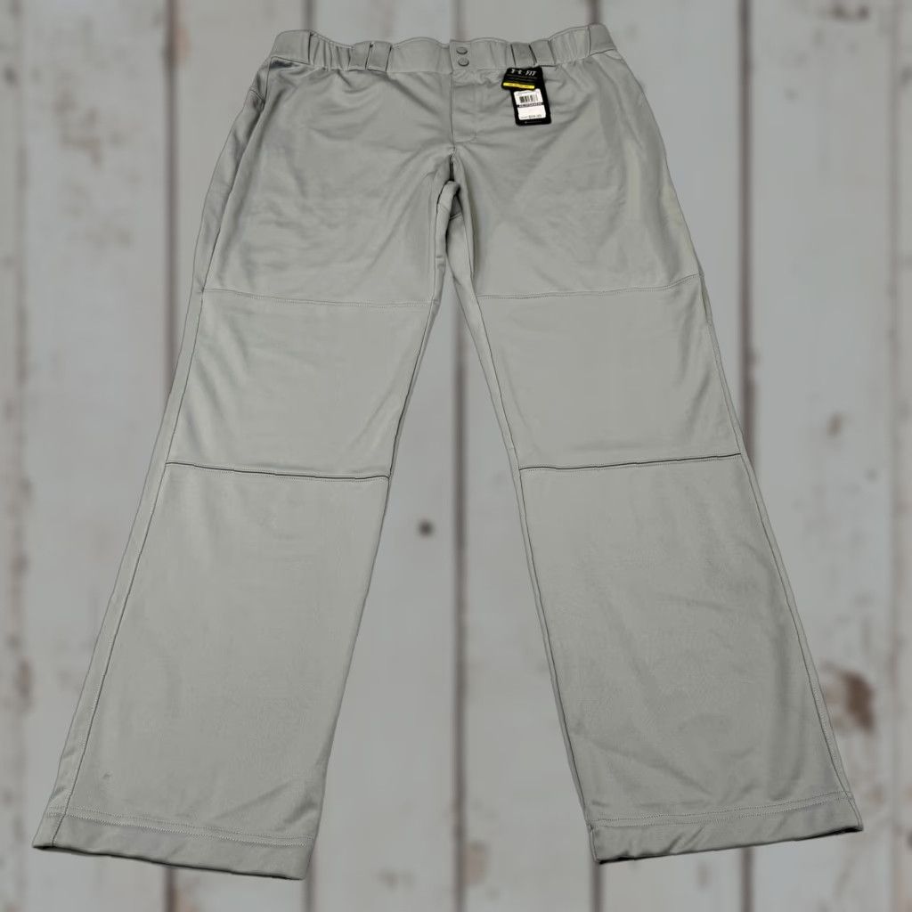 Under Armour Under Armour Pants Mens 2XL Gray HeatGear Baseball Relaxed Fit Stretch Athletic Pants Size US 39 - 1 Thumbnail