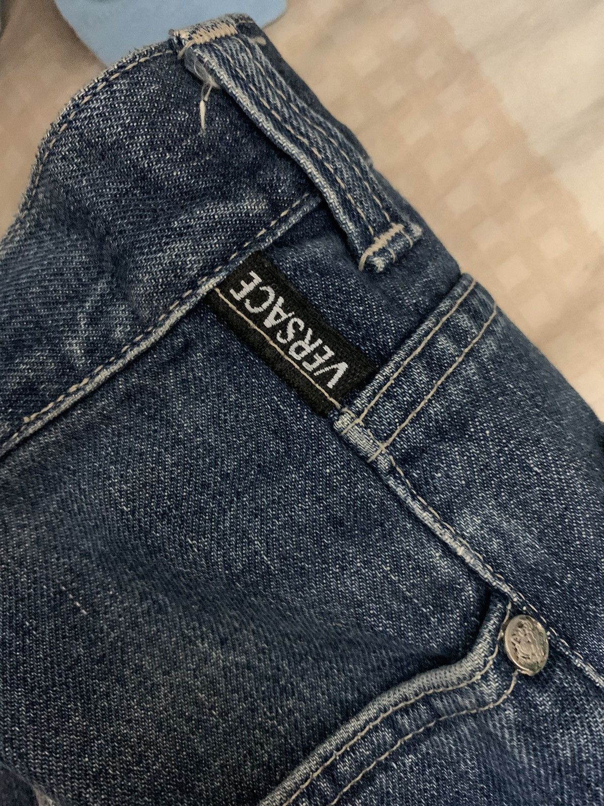 Versace Versace baggy style denim Size US 29 - 3 Thumbnail