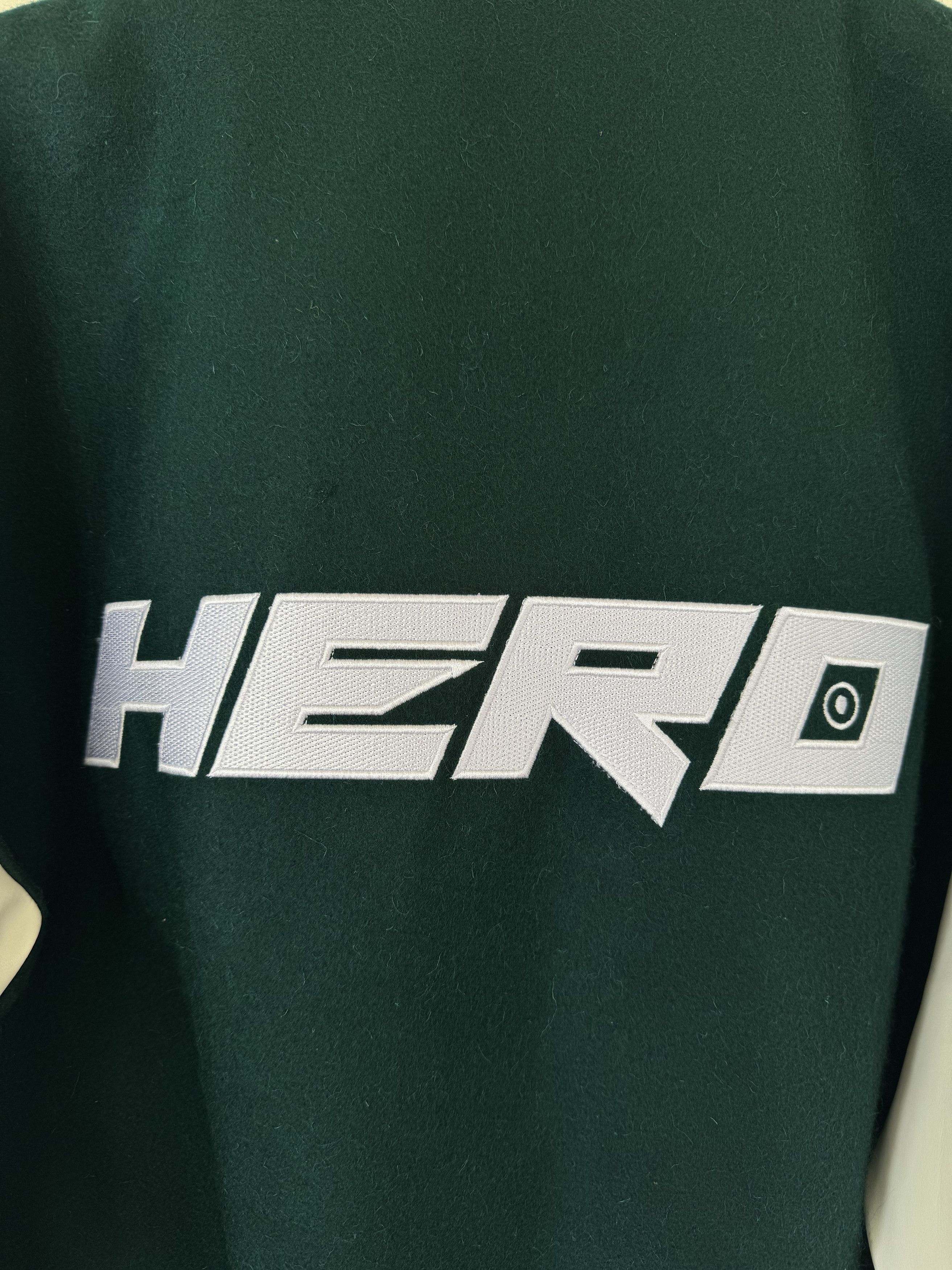 Vintage Hero Varsity Bomber Jacket Size US XXL / EU 58 / 5 - 8 Thumbnail