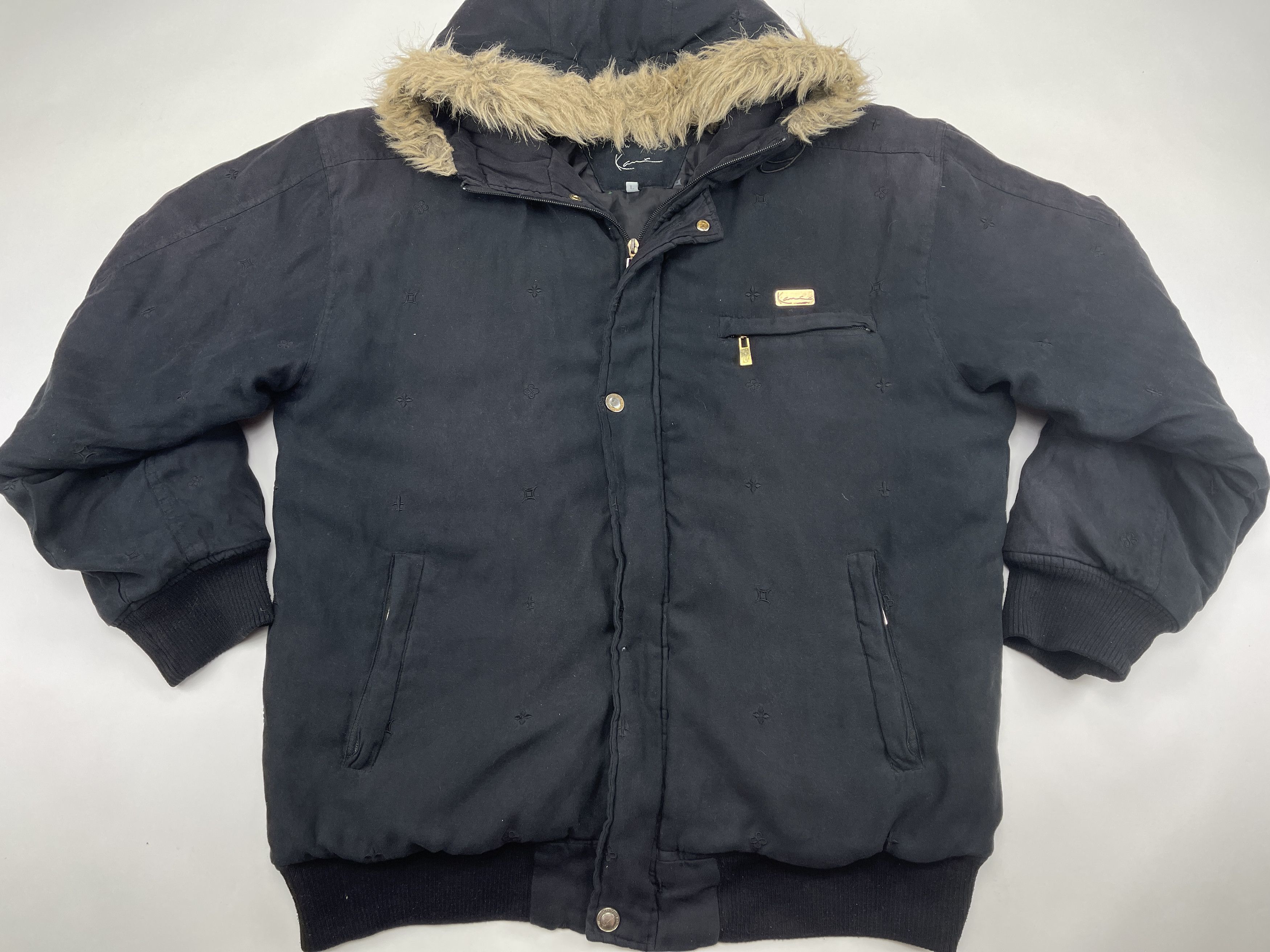 Karl Kani KARL KANI jacket, vintage, 90s hip hop, 1990s, mens size L Size US L / EU 52-54 / 3 - 8 Thumbnail