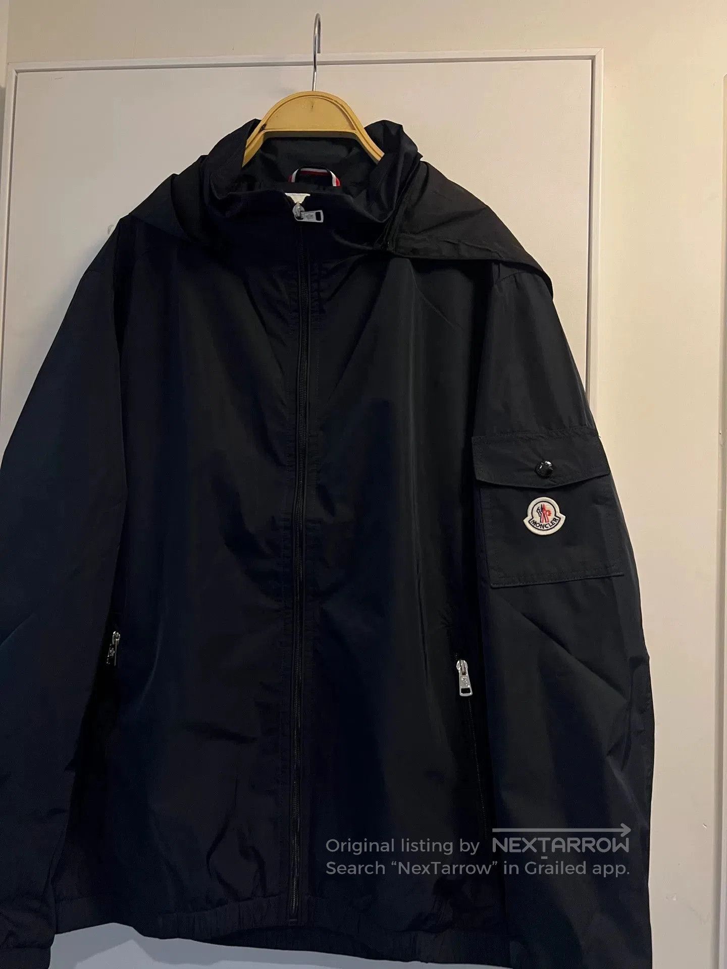 Other Moncler Men's Black Jacket with Detachable Hood. Size US M / EU 48-50 / 2 - 5 Thumbnail
