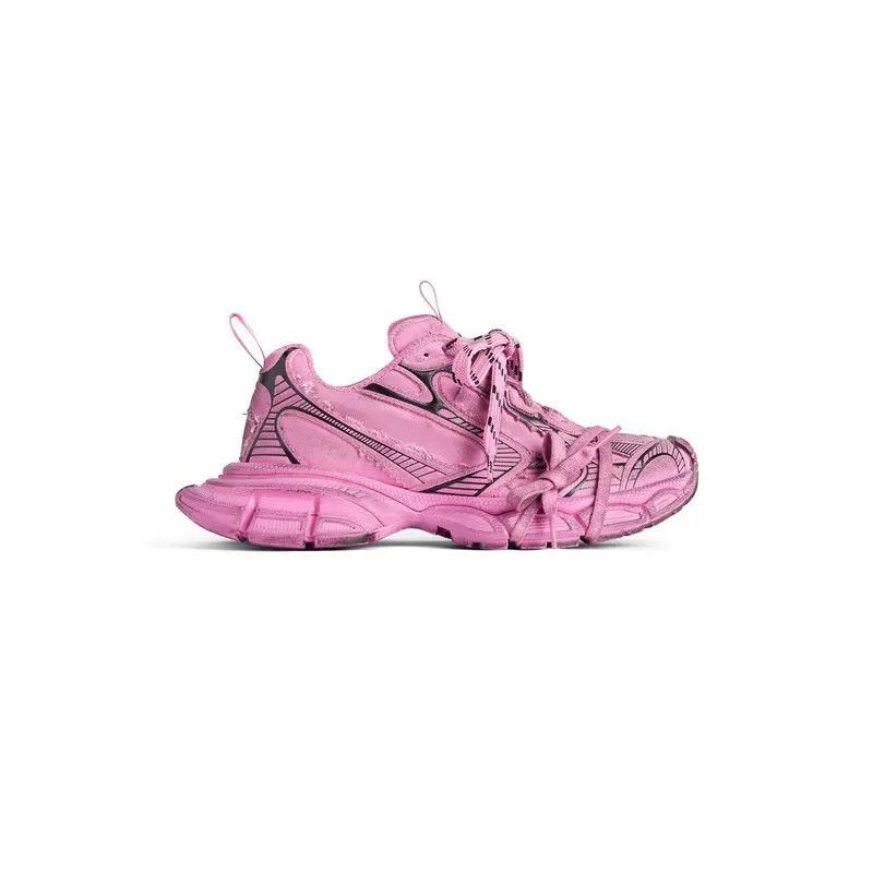 Balenciaga o1w1db10625 3XL Sneakers in Pink/Black Size US 5 / IT 35 - 1 Thumbnail