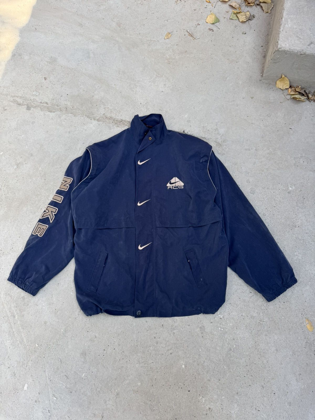 Nike ACG VERY RARE TRANSFORMER NIKE ACG JACKET TRIPLE LOGO Size US XXL / EU 58 / 5 - 2 Thumbnail