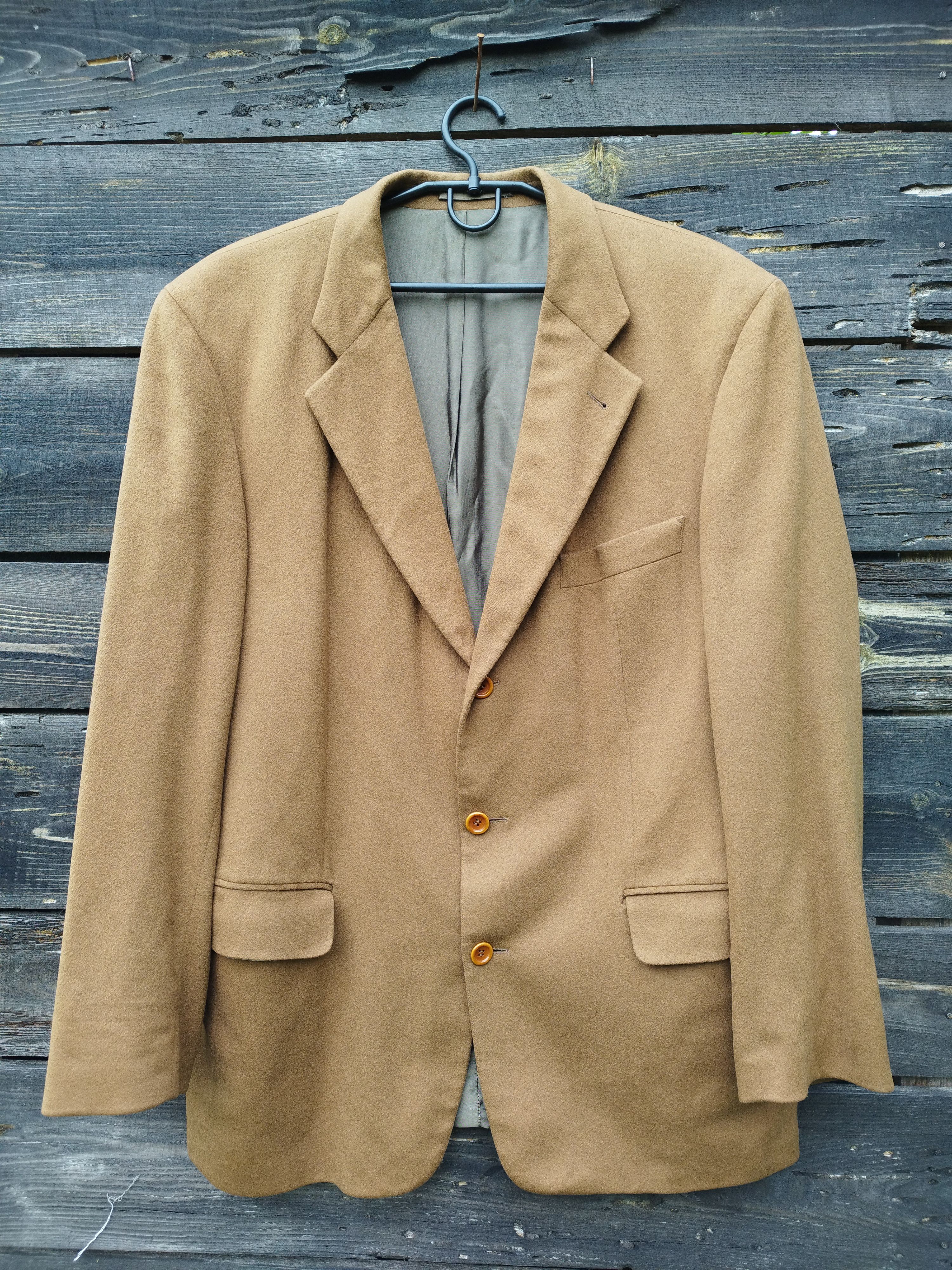 Hugo Boss Vintage Hugo Boss Loro Piana Cashmere Blazer Jacket Italy Size 42R - 1 Thumbnail