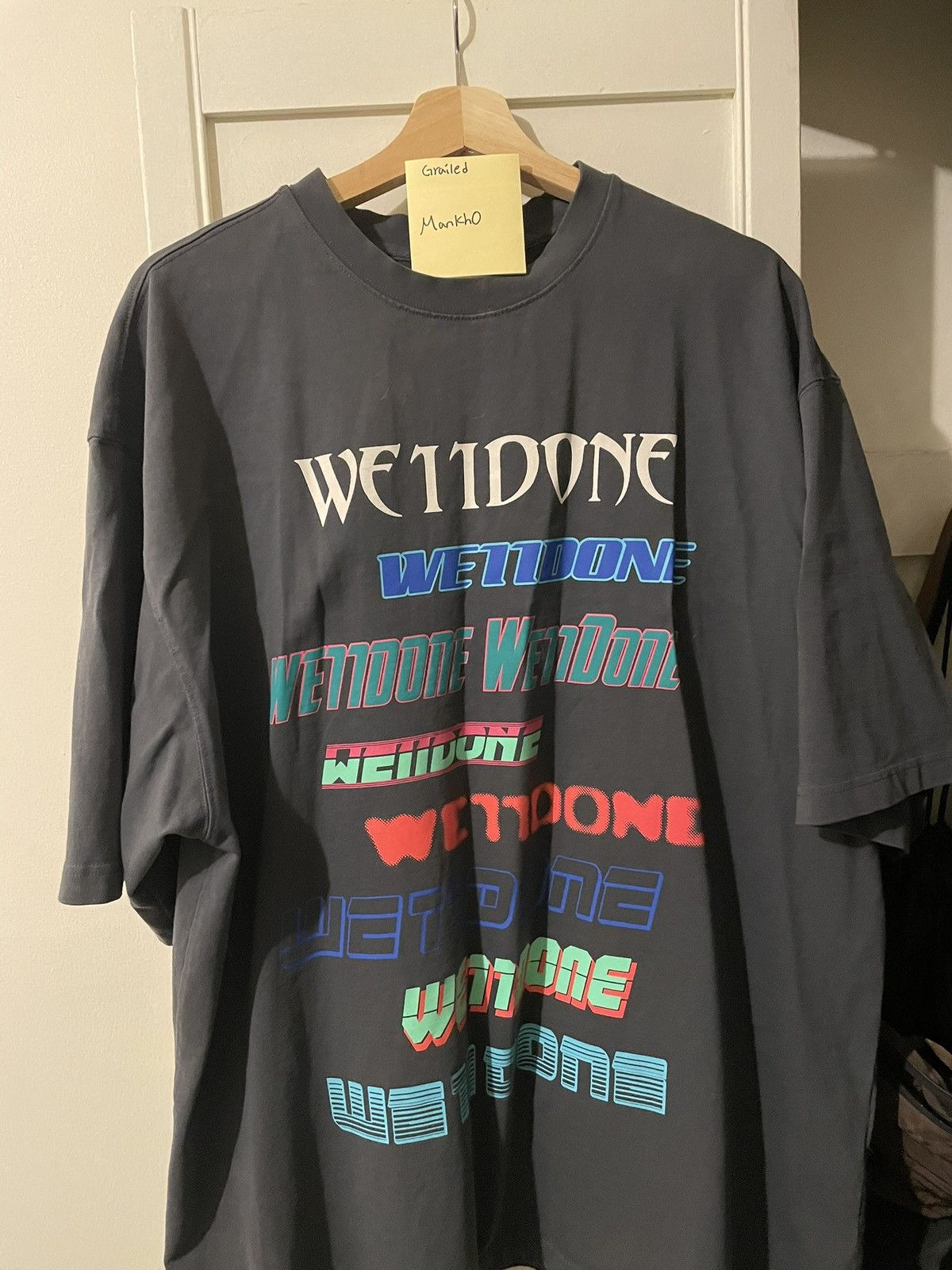 WE11DONE We11done multi logo t-shirt Size US L / EU 52-54 / 3 - 1 Thumbnail