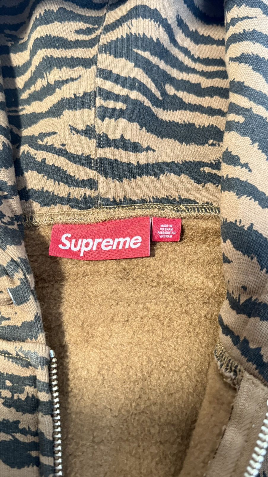 Supreme Supreme Tiger Small Box Zip Up Size US XL / EU 56 / 4 - 4 Thumbnail