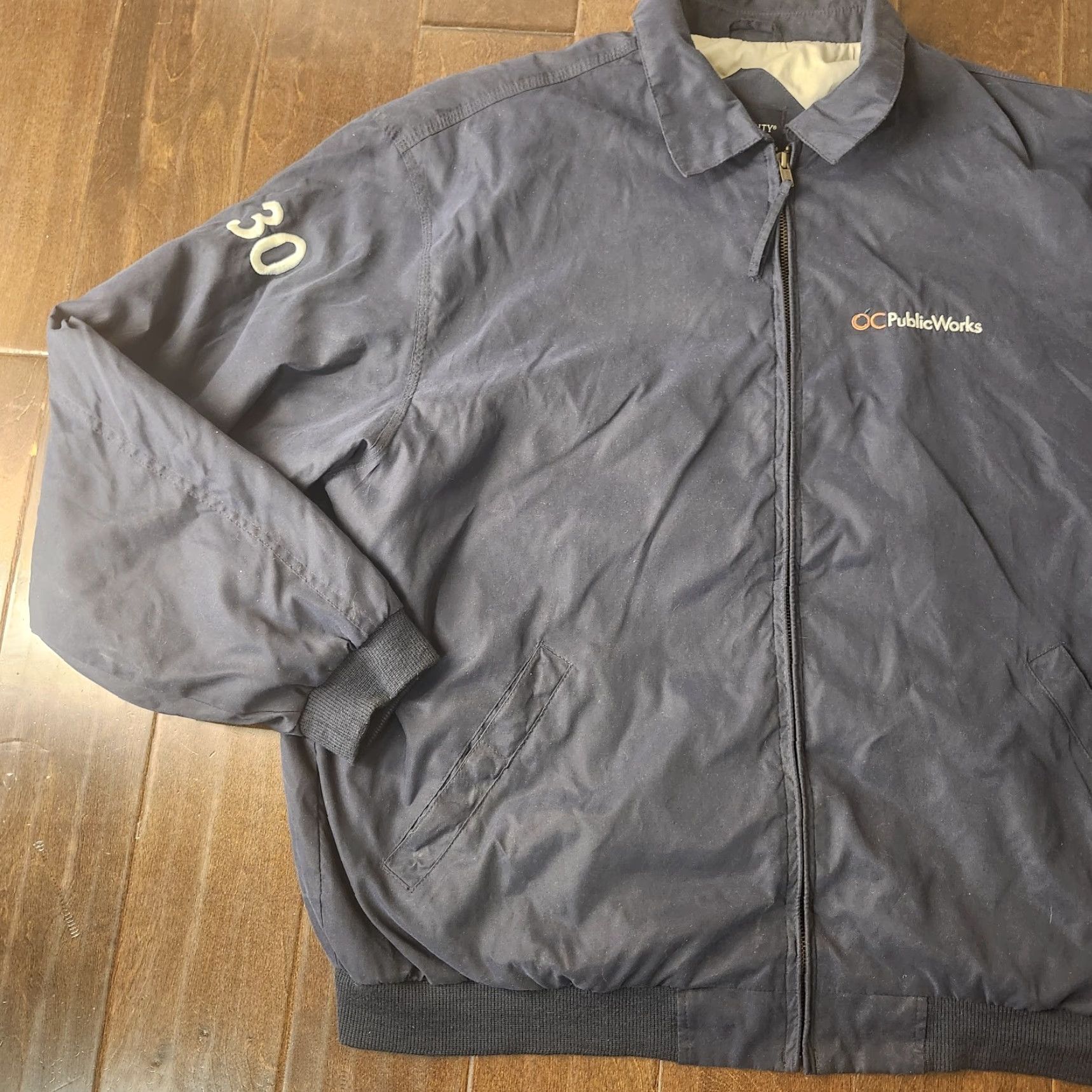 Port Authority Port Authority Jacket Bomber Zip Navy XL Mens Workwear Polyester Solid, Machine Washable, Regular Fit, Fall Winter Spring Size US XL / EU 56 / 4 - 3 Thumbnail