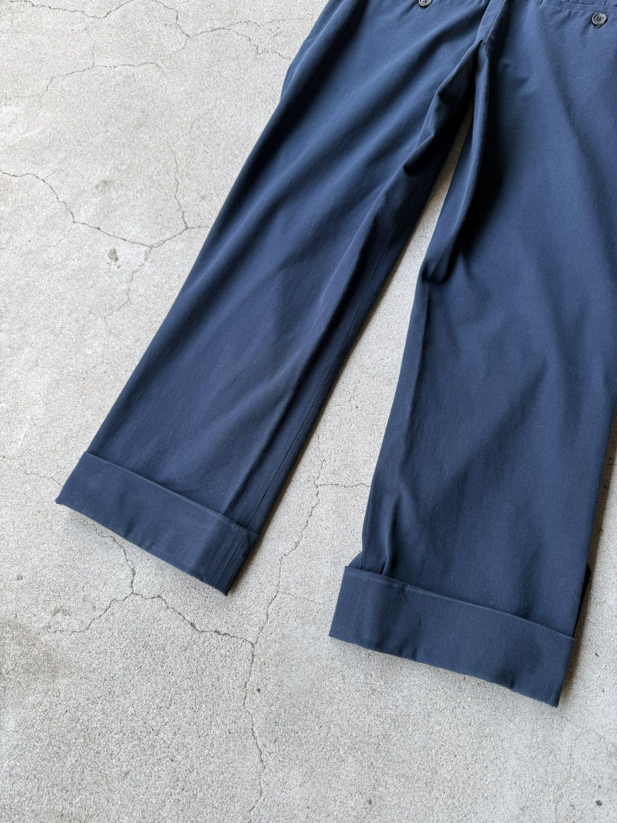 Prada 2000s PRADA Archive Dark Navy 2way Cropped Trousers Size US 28 / EU 44 - 8 Thumbnail