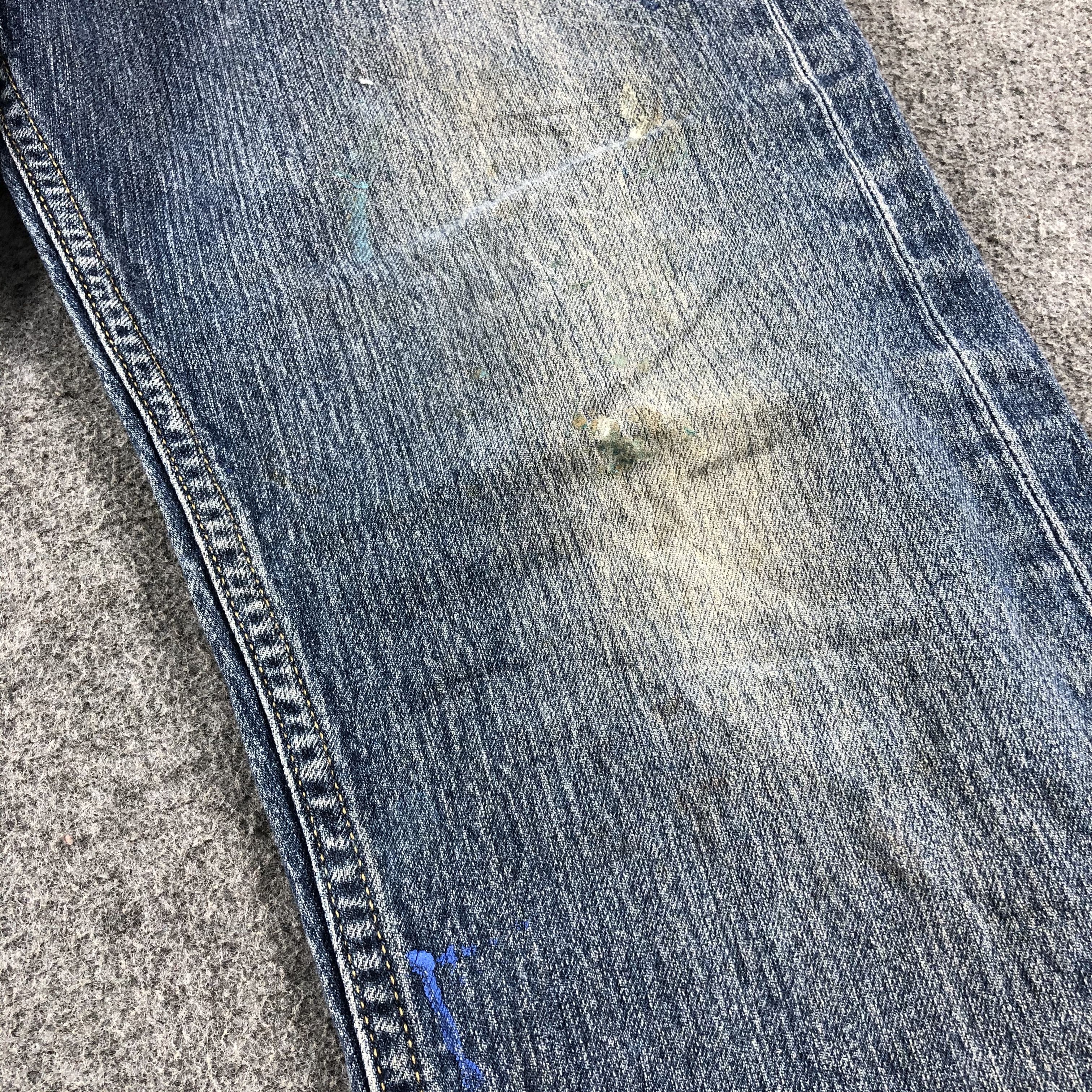Levi's Vintage Blue Wash Levis 505 Jeans-J2647 Size US 33 - 9 Thumbnail