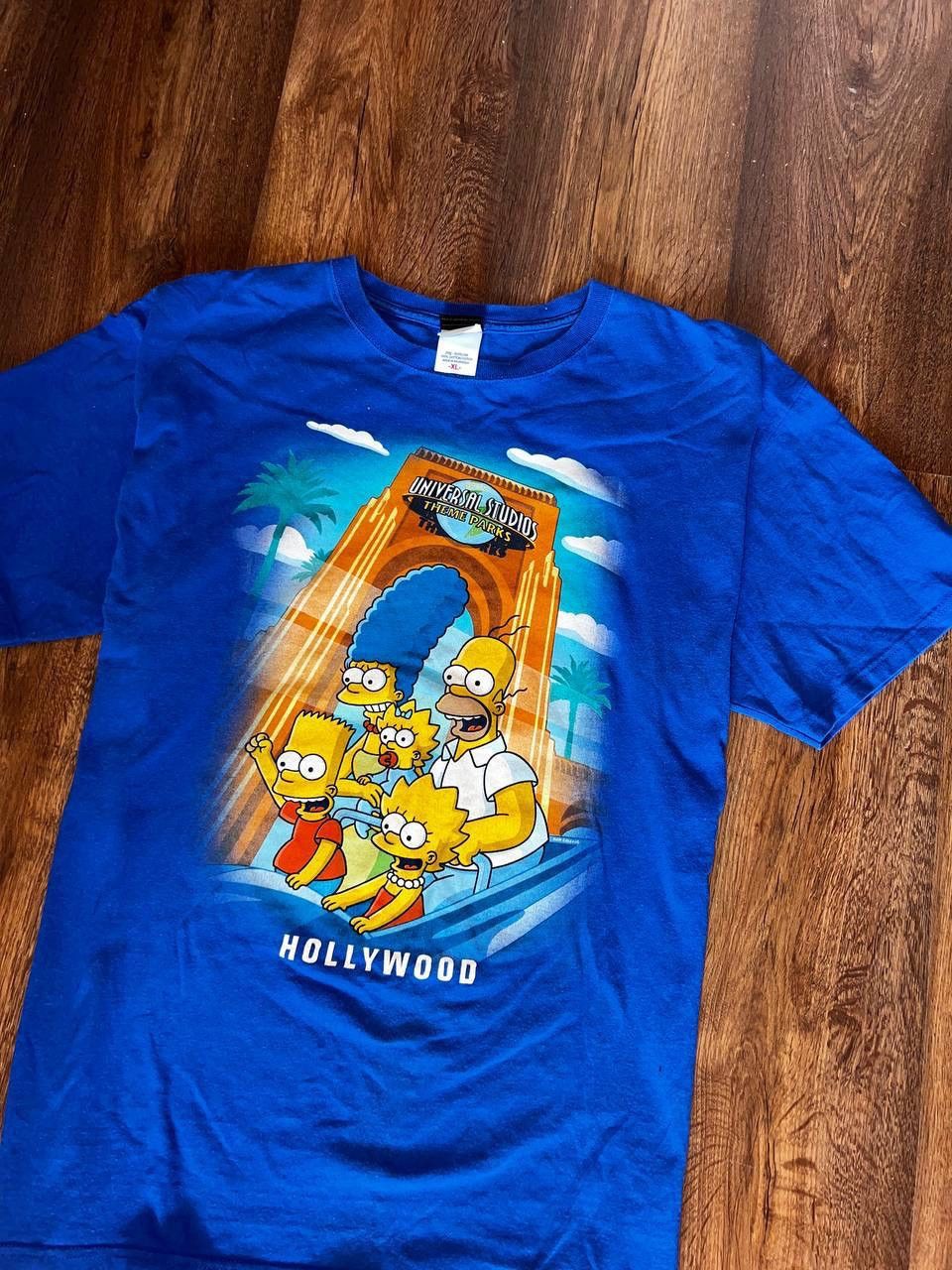 The Simpsons Vintage 1997 Homer Simpson Big Print T-Shirt Size US XL / EU 56 / 4 - 7 Thumbnail