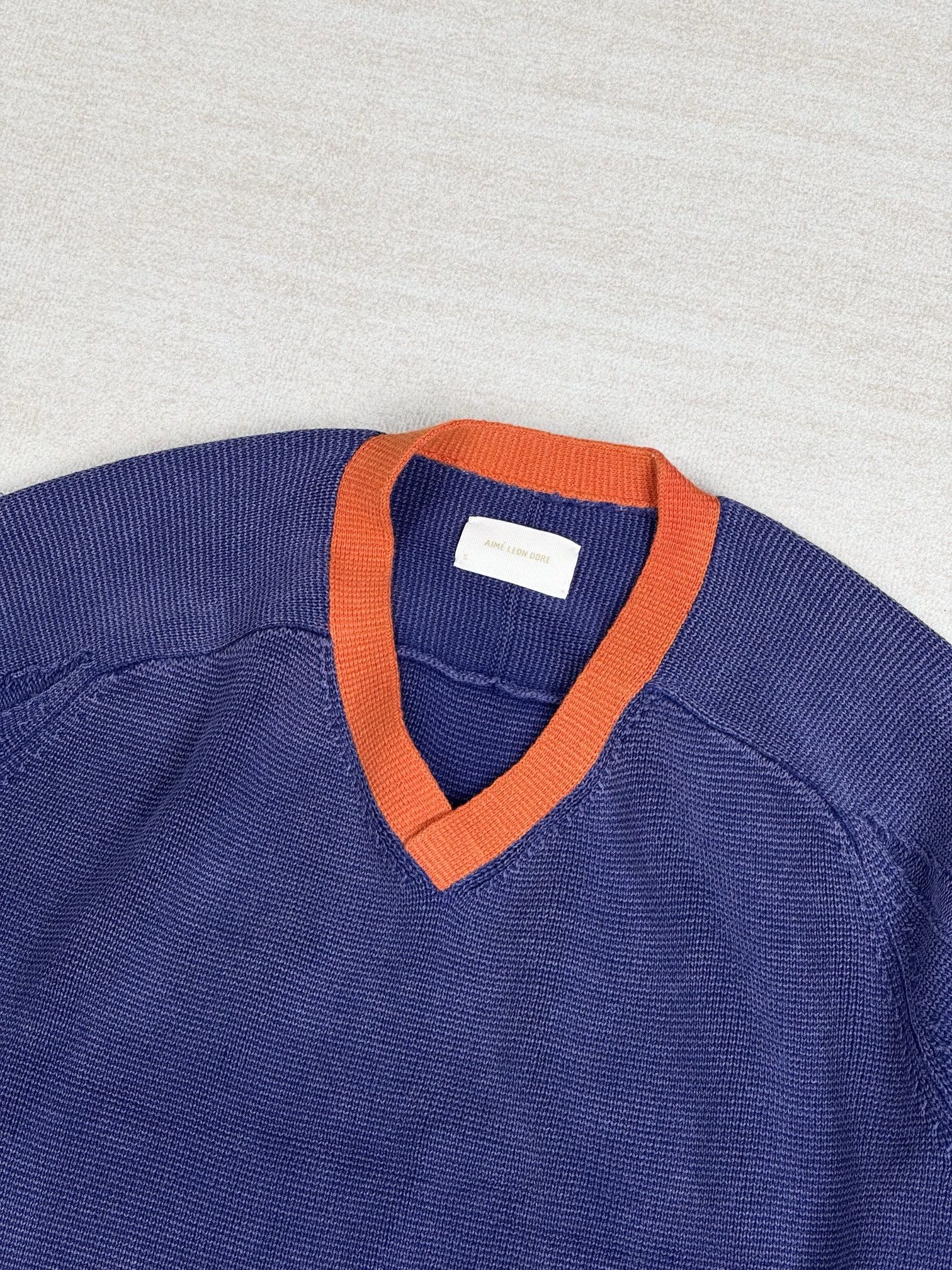 Aime Leon Dore Knit Hockey Jersey Size US S / EU 44-46 / 1 - 7 Thumbnail