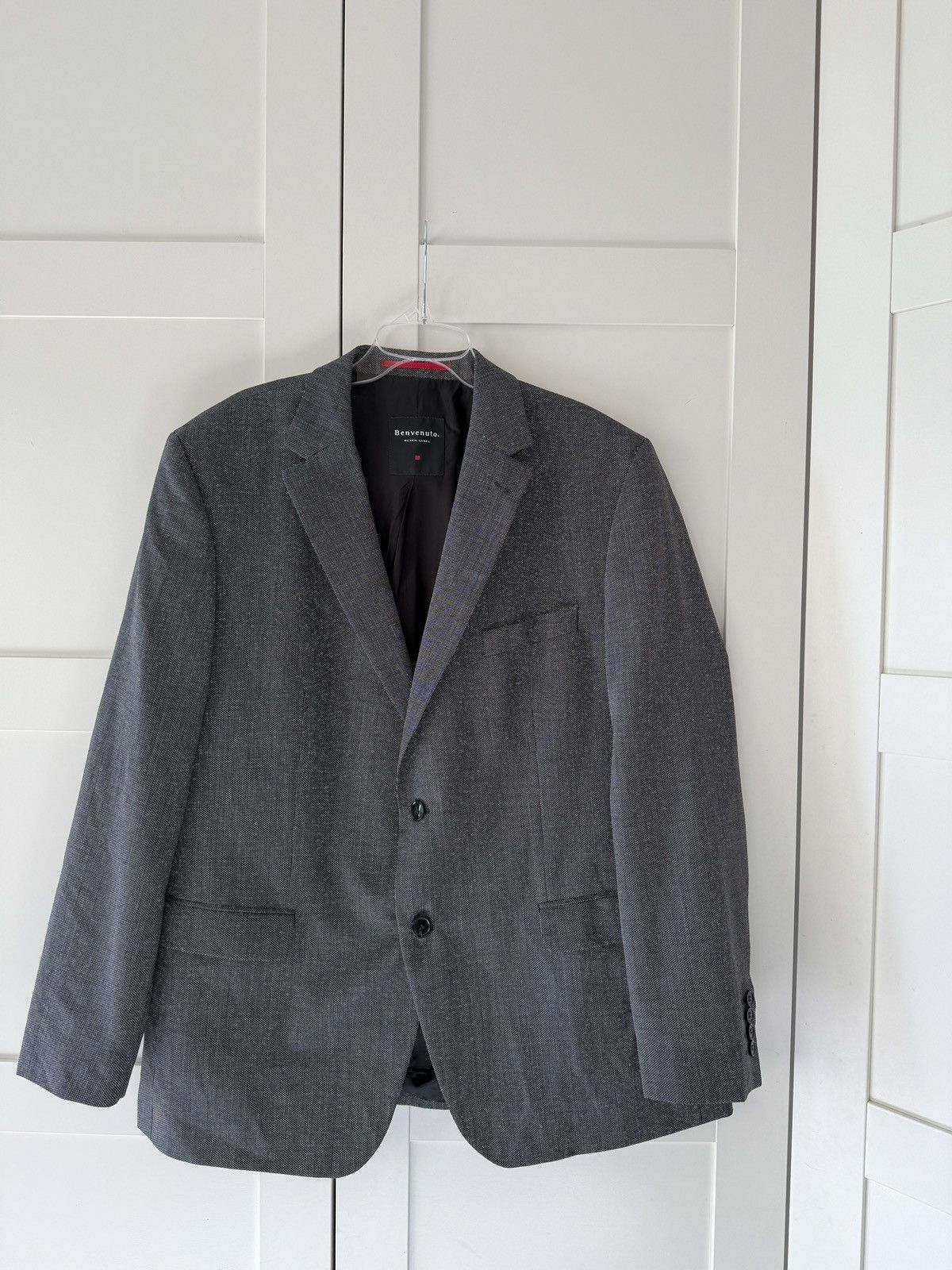 BENVENUTO. Benvenuto grey suit wool size.48S Size 48S - 1 Thumbnail