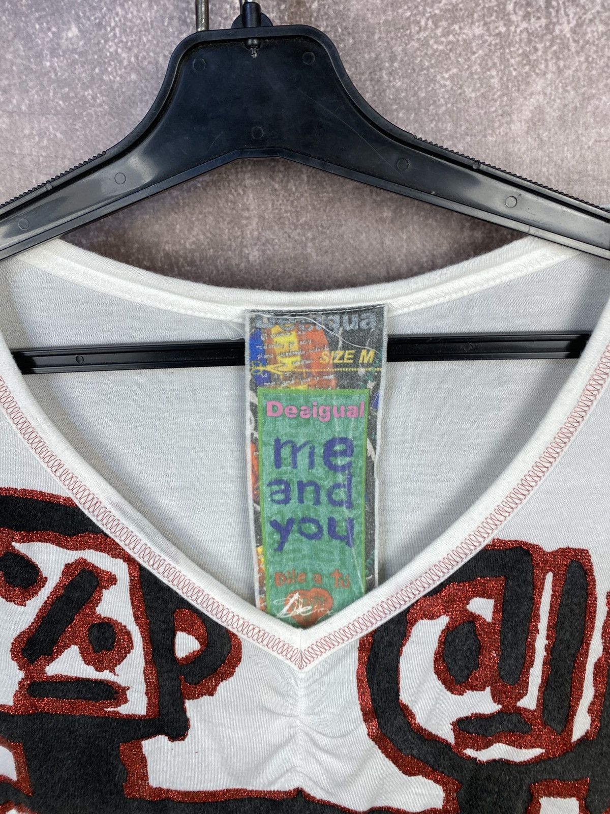 Desigual Rare jean paul gaultier style hype t shirts y2k Size M / US 6-8 / IT 42-44 - 4 Thumbnail