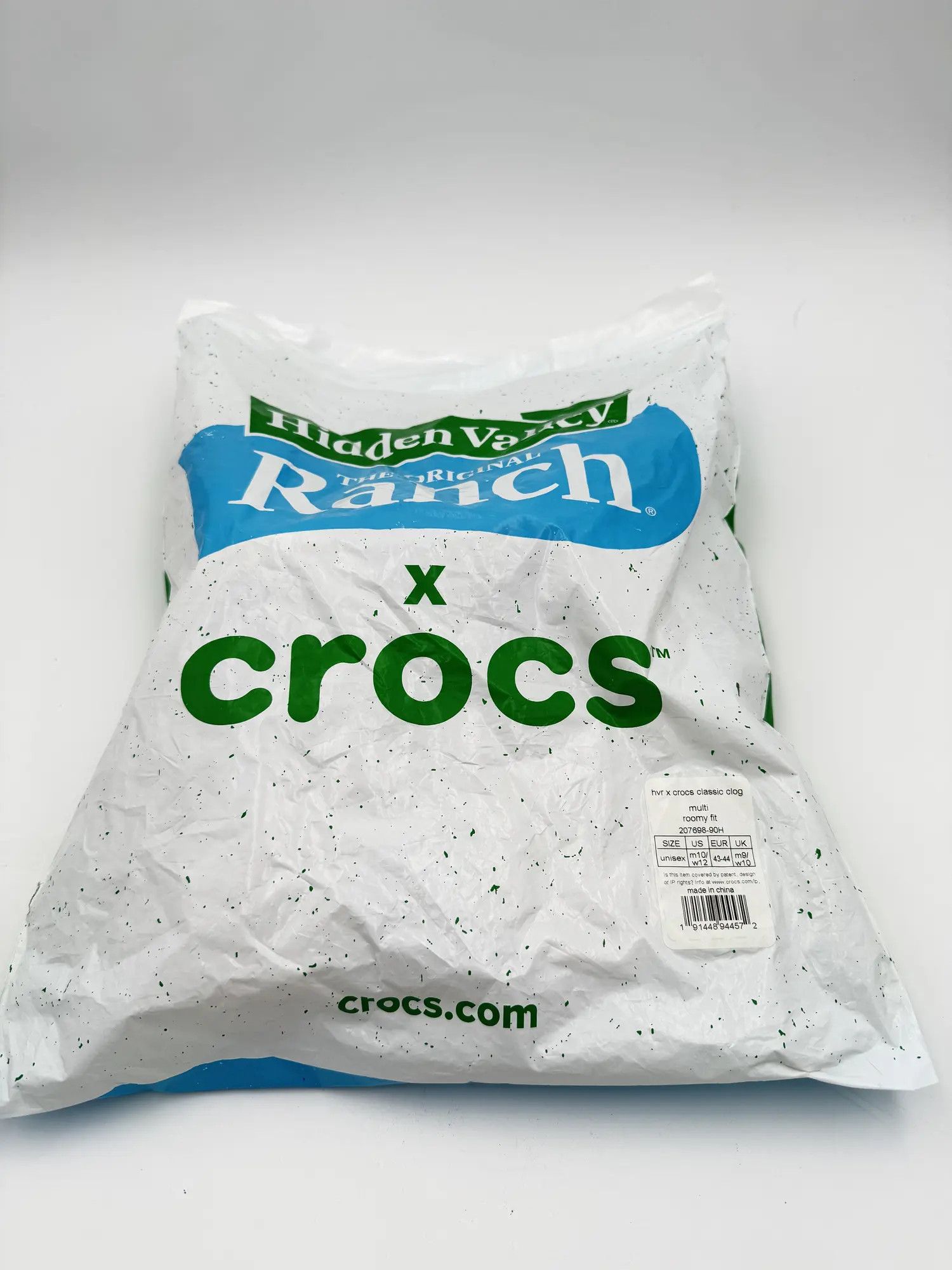 Crocs Hidden Valley Ranch Crocs Classic Clog White Size US 10 / EU 43 - 4 Thumbnail