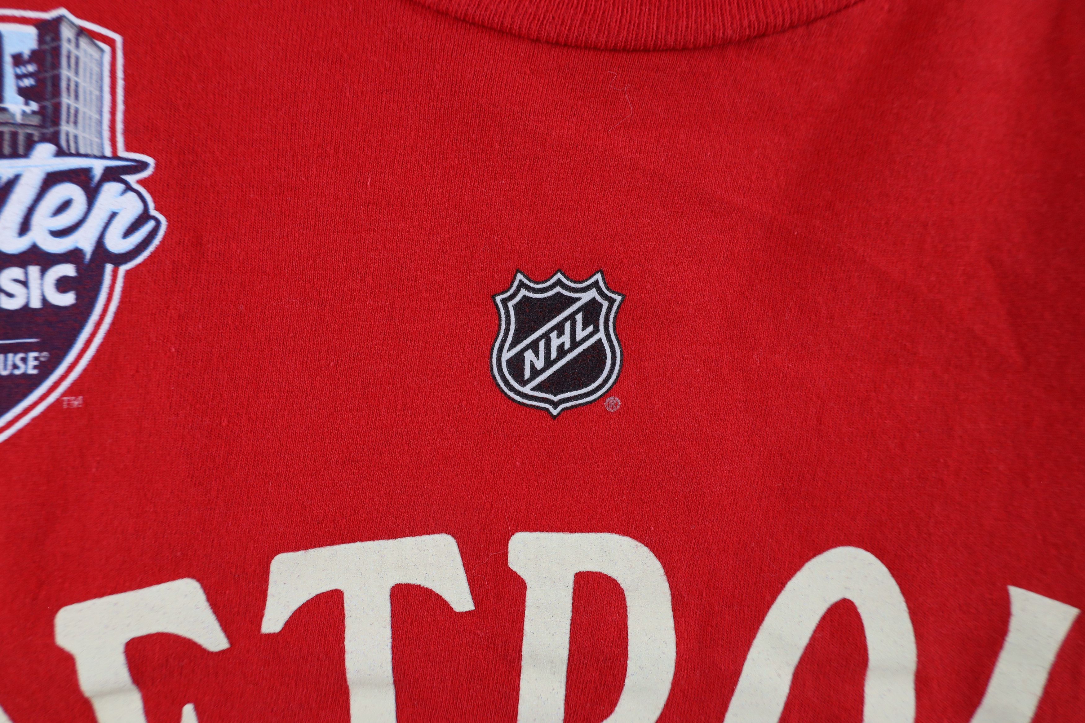 Reebok × Vintage Reebok Classic Jimmy Howard Detroit Red Wings Jersey T-Shirt Size US L / EU 52-54 / 3 - 6 Thumbnail