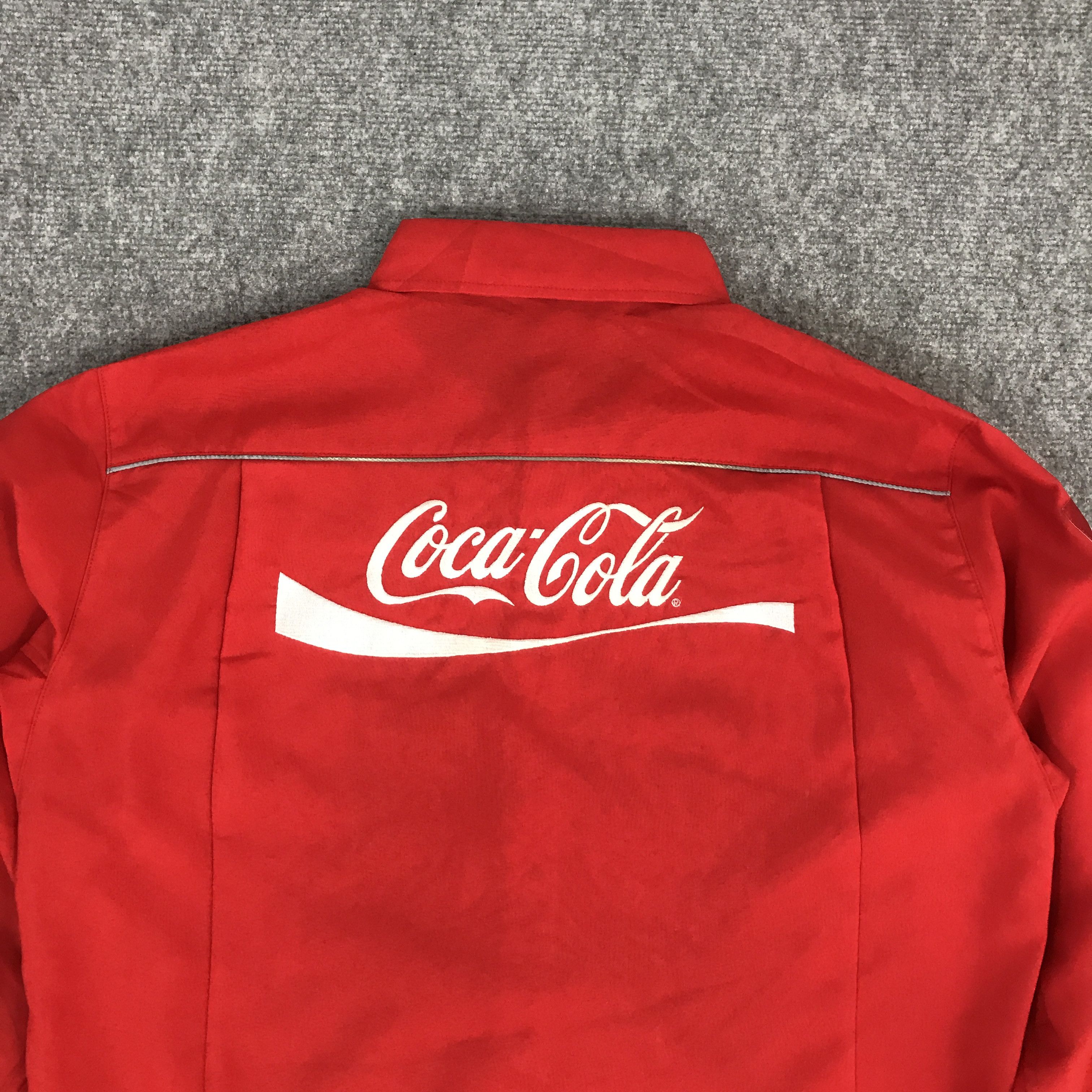Coca Cola × Japanese Brand VTG 90s COCA-COLA EAST JAPAN BUTTON UP SHIRT LONG SLEEVE Size US L / EU 52-54 / 3 - 4 Thumbnail