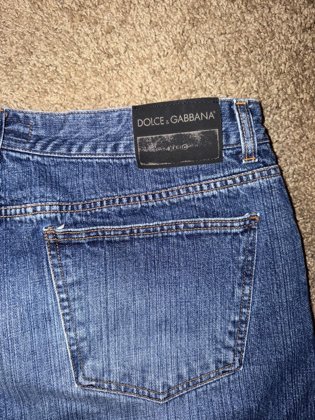 Dolce & Gabbana Dolce & Gabbana basics baggy luxury italian jeans baggy Size US 32 / EU 48 - 3 Thumbnail