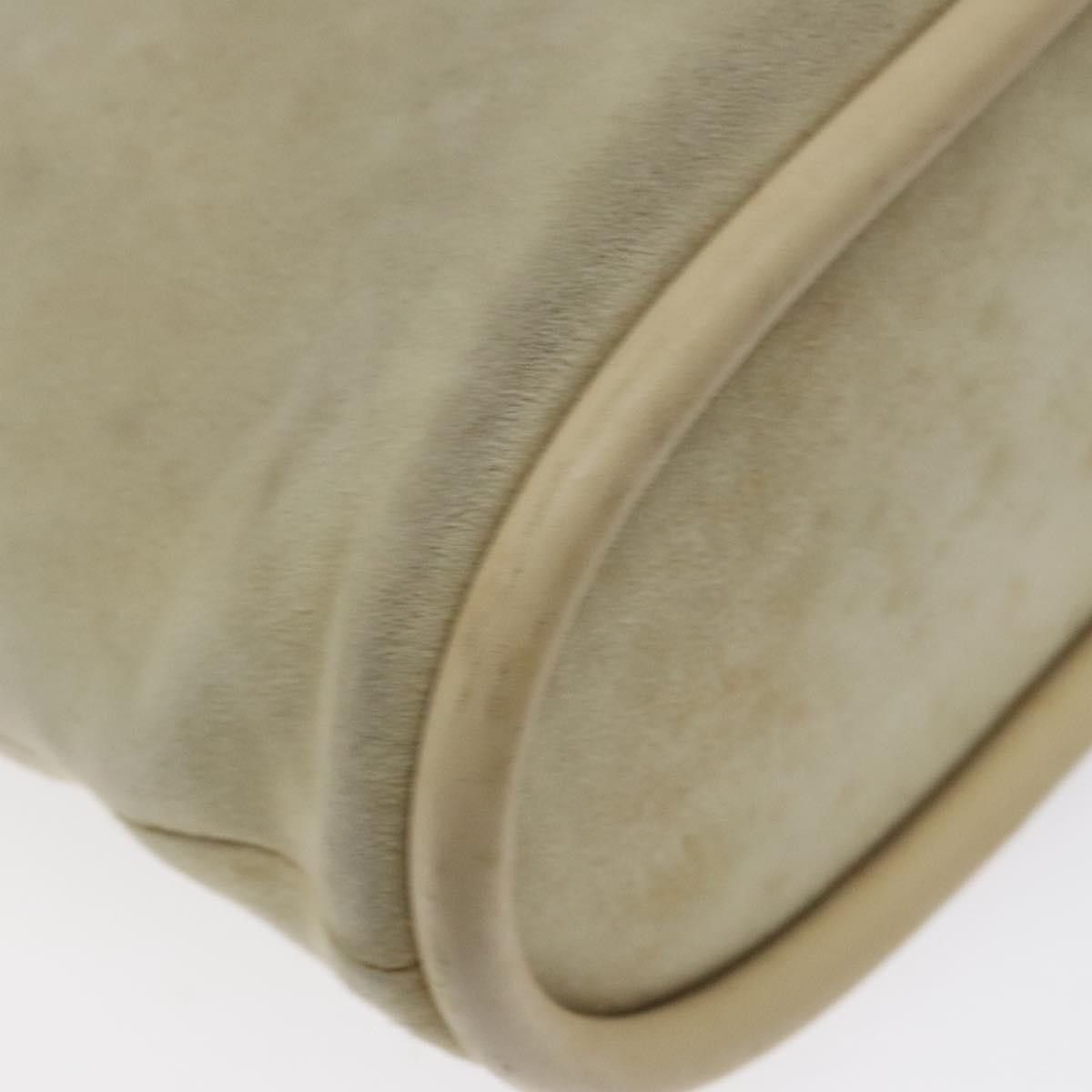 Gucci GUCCI Shoulder Bag Suede Beige Gold Size ONE SIZE - 13 Thumbnail