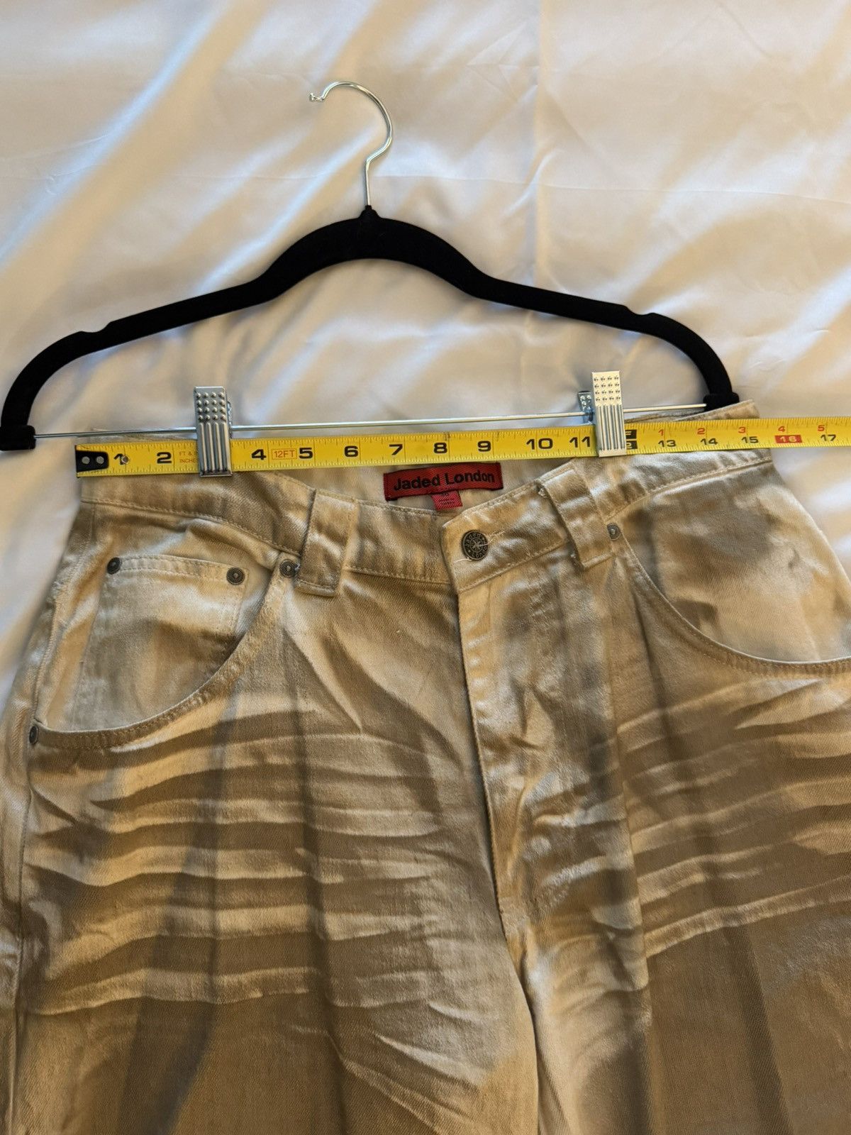 Jaded London Jaded London Sand Oil Wash Colossus Jeans Size US 30 / EU 46 - 3 Thumbnail