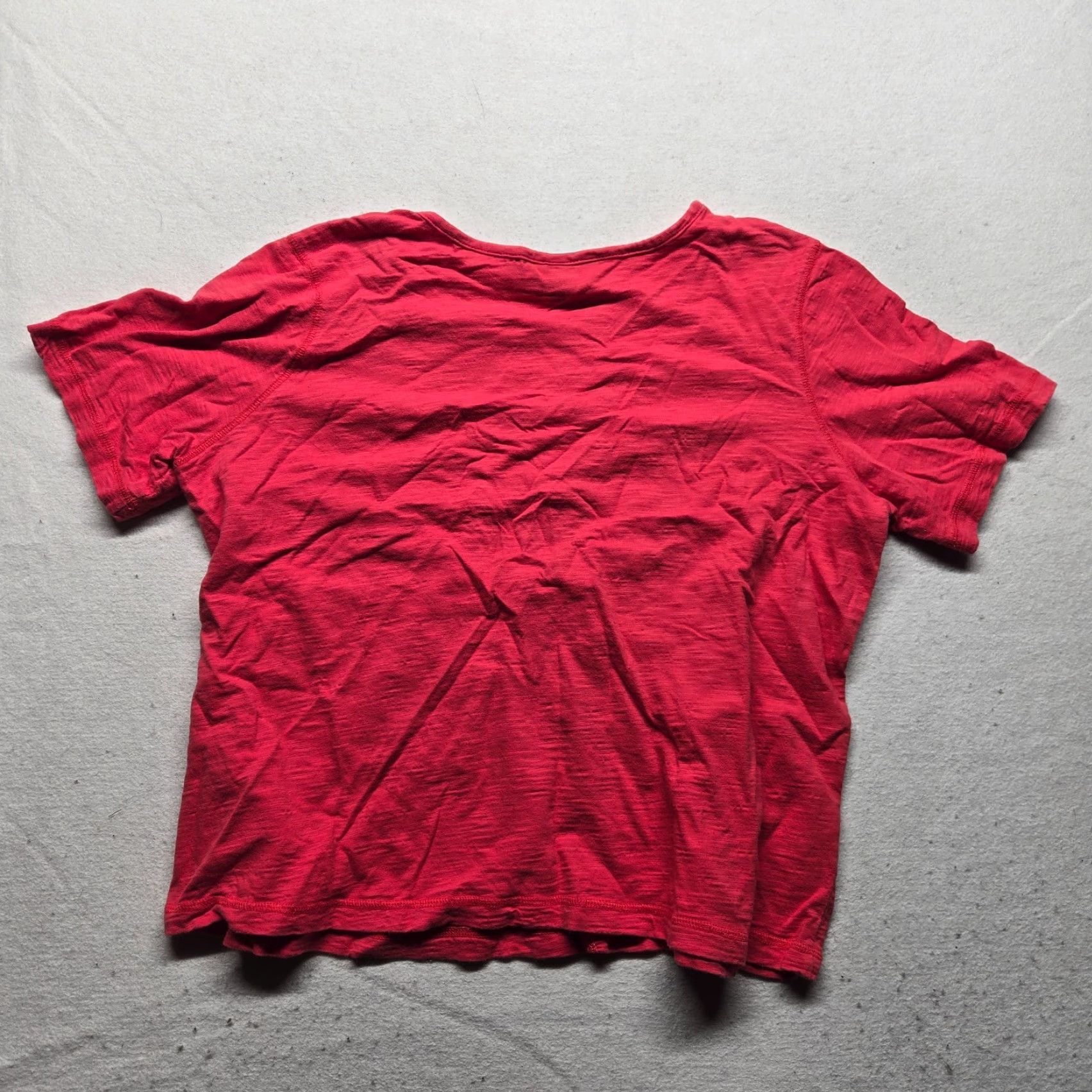 Vintage Koret Shirt Adult XL Red Floral Embroidered Short Sleeve Blouse Women Size XL / US 12-14 / IT 48-50 - 7 Thumbnail
