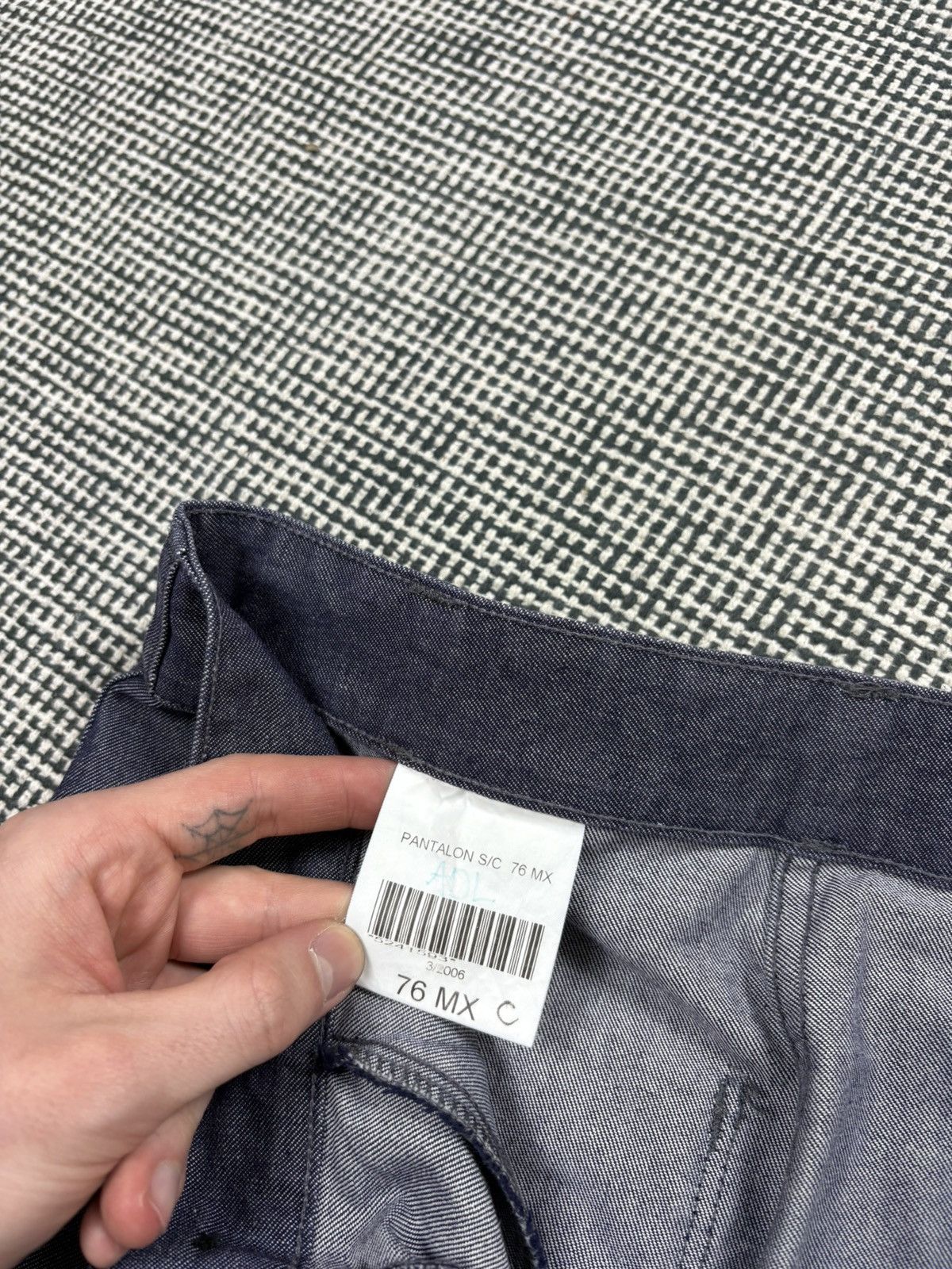 Vintage Vintage french workwear pleated utility trousers Size US 28 / EU 44 - 6 Thumbnail