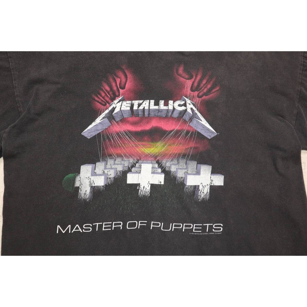 Giant Vintage 90s Metallica Master Of Puppets 1994 Giant Tag Size US XL / EU 56 / 4 - 6 Thumbnail