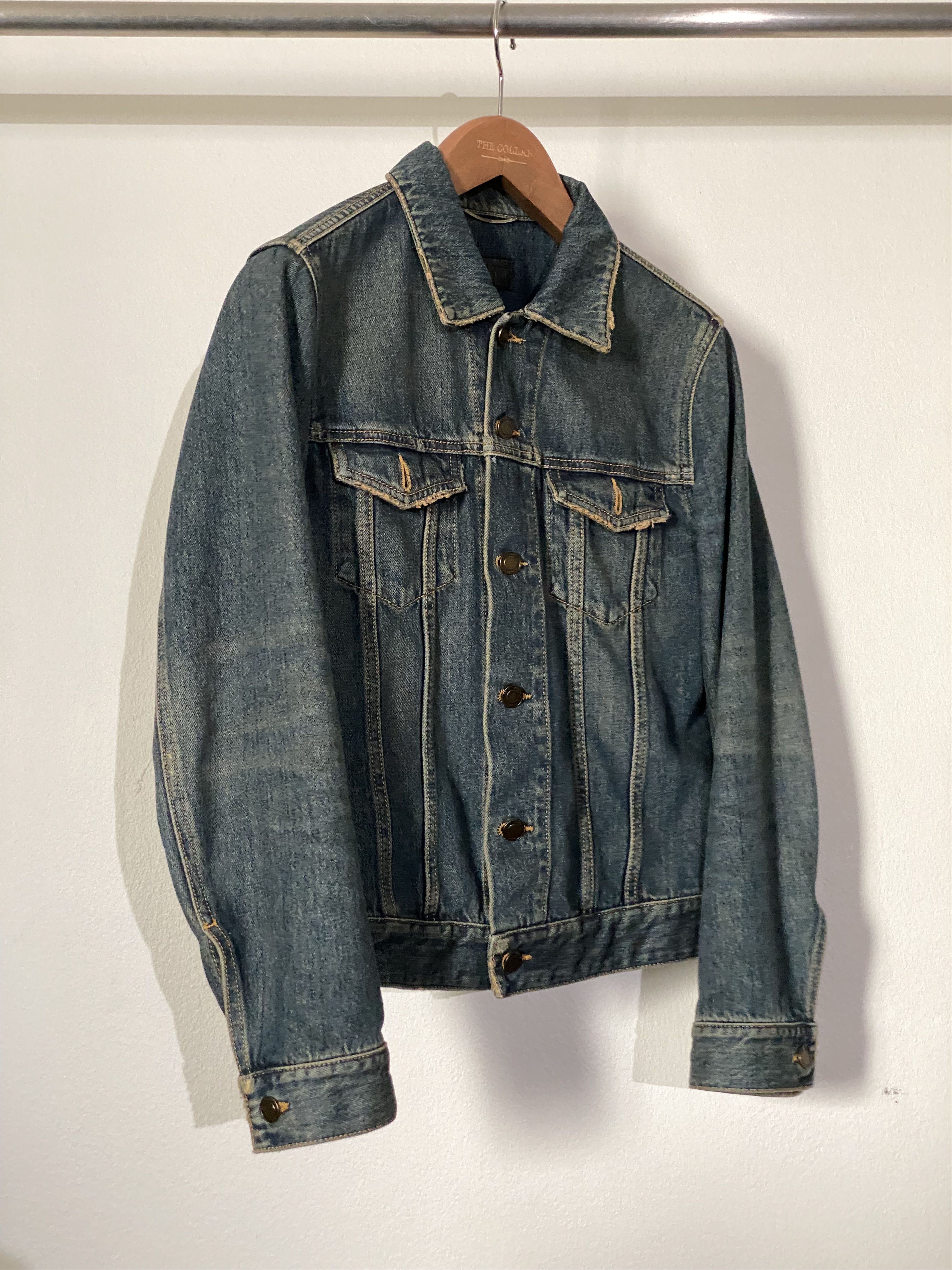 SS16 Hedi Slimane Denim Trucker Jacket, view 2