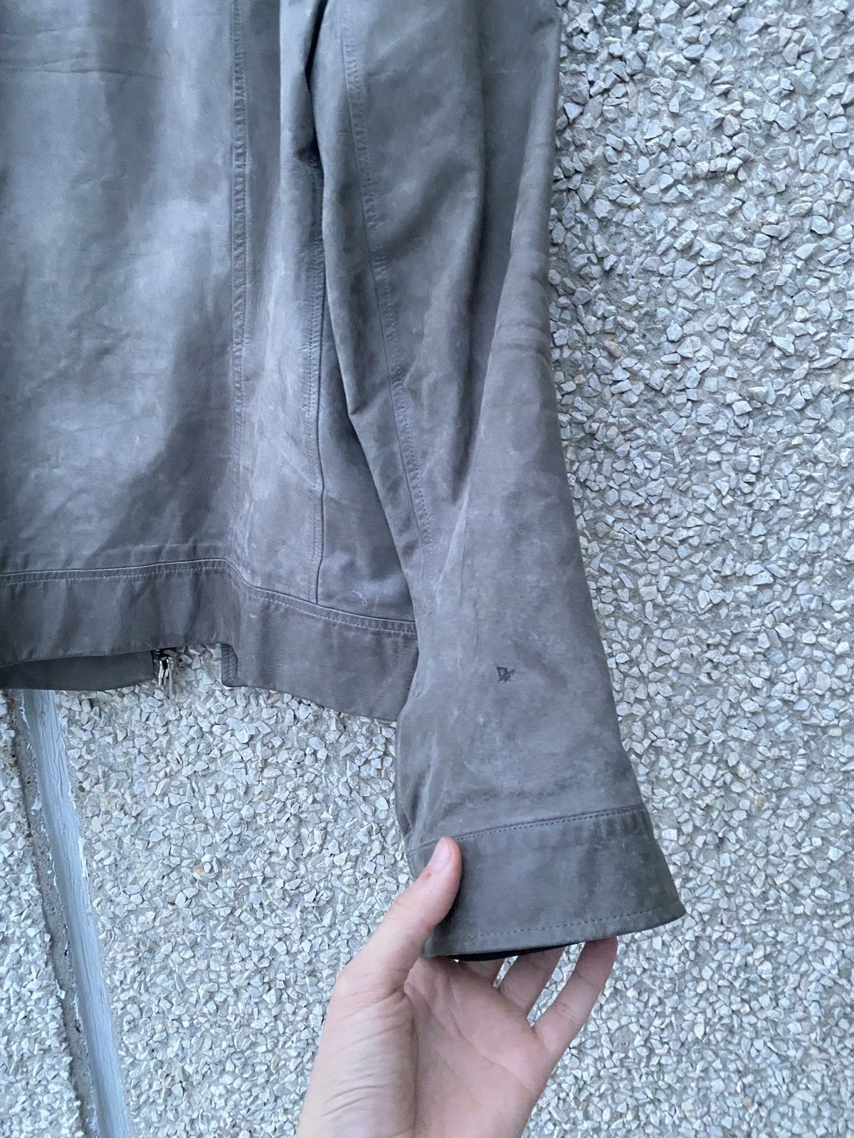Rick Owens S/S 13 “ISLAND” Cow Leather Panelled Biker Jacket Rick Owens Size US L / EU 52-54 / 3 - 17 Thumbnail