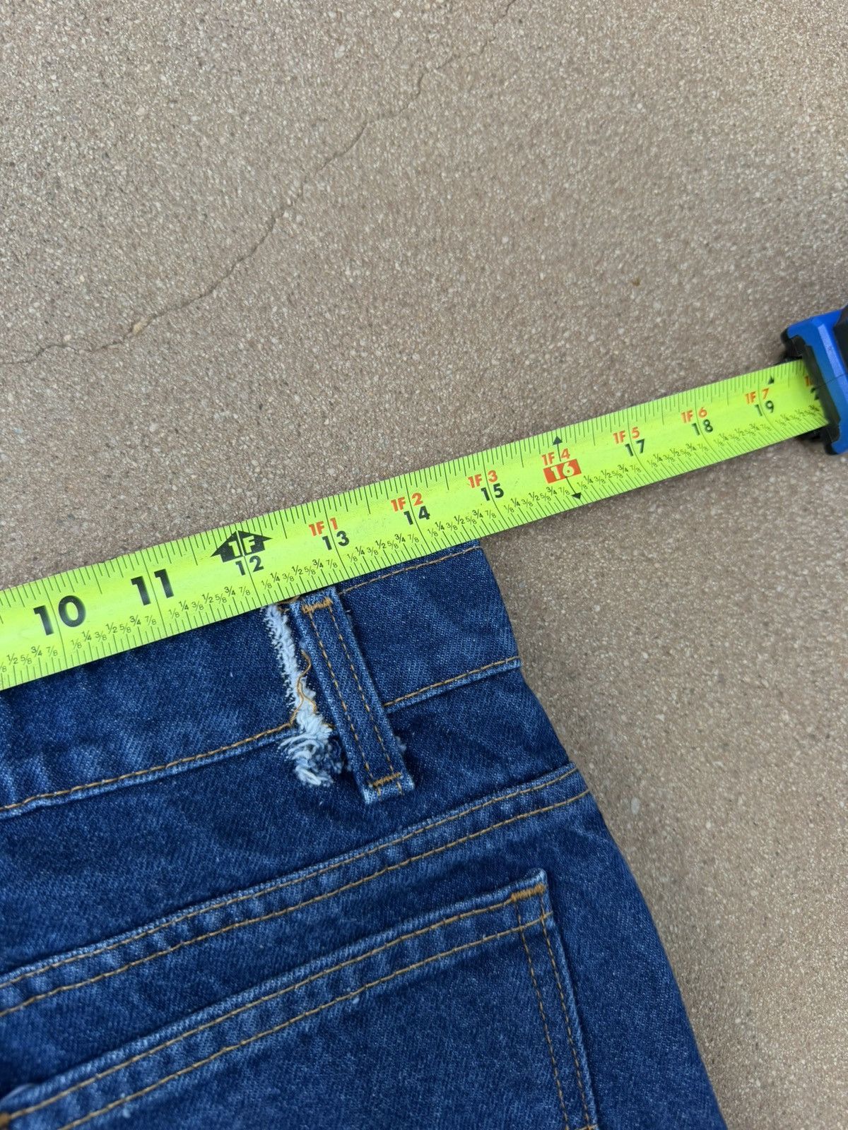Levi's Vtg 80’s Levi’s 684 Orange Tab Bellbottom Flare Jeans 29x34 Size US 29 - 9 Thumbnail