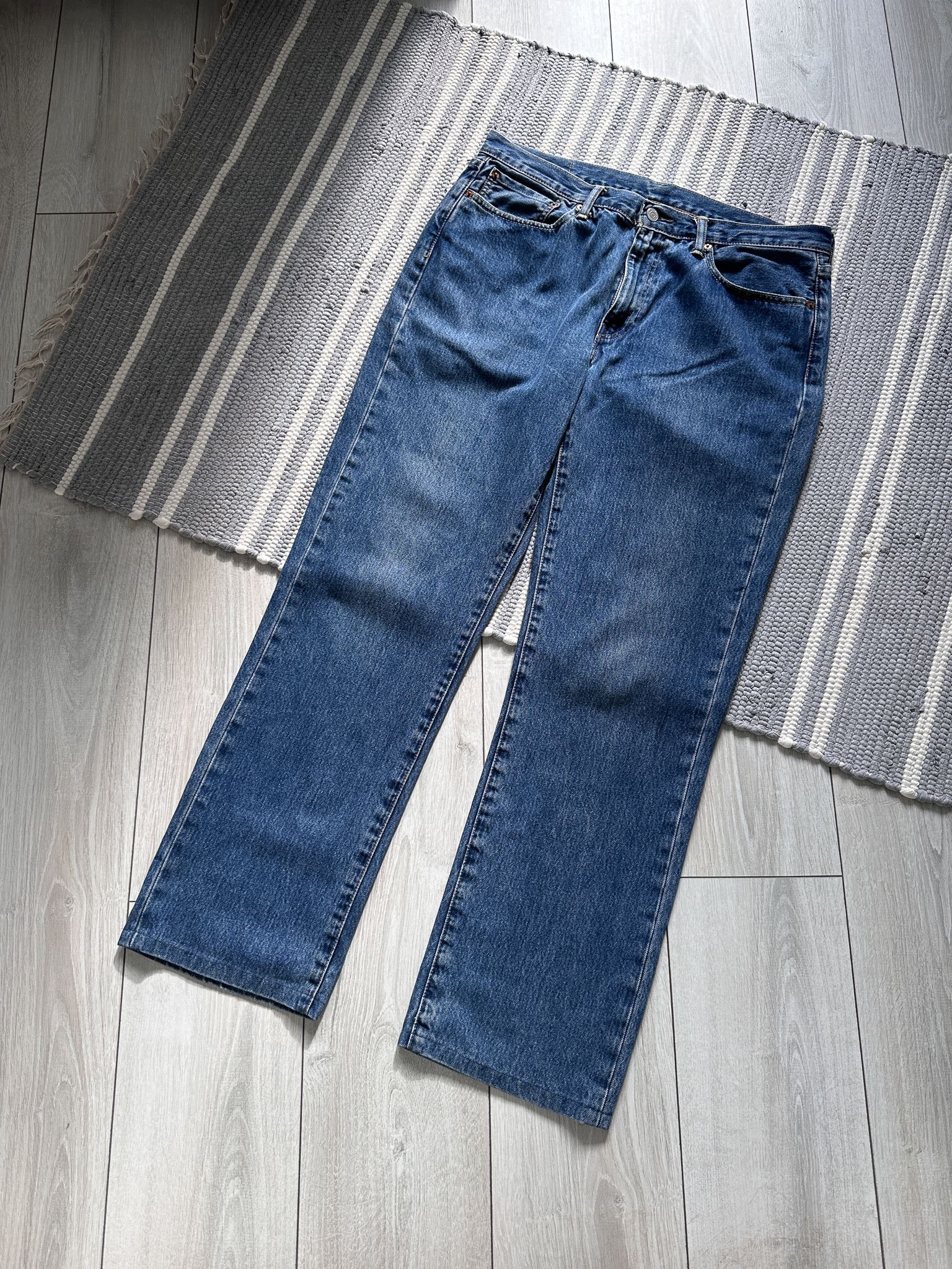 Levi's Vintage Levis 514 Blue Denim Jeans 36x31 Size US 36 / EU 52 - 3 Thumbnail