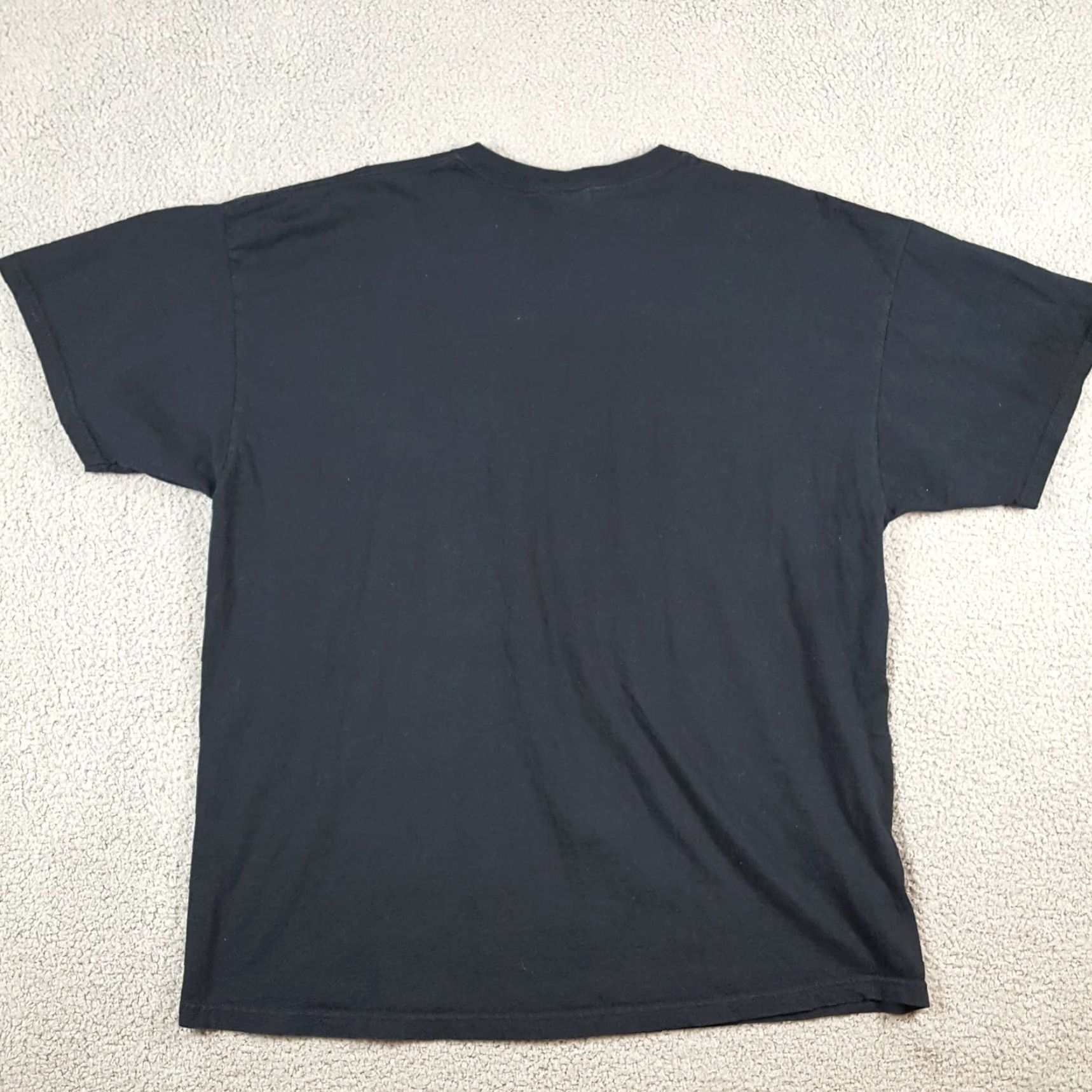 Fruit Of The Loom VINTAGE Motorcycle T-Shirt Men 2XL Black Biker Eagle Grunge Retro Y2K Size US XXL / EU 58 / 5 - 5 Thumbnail