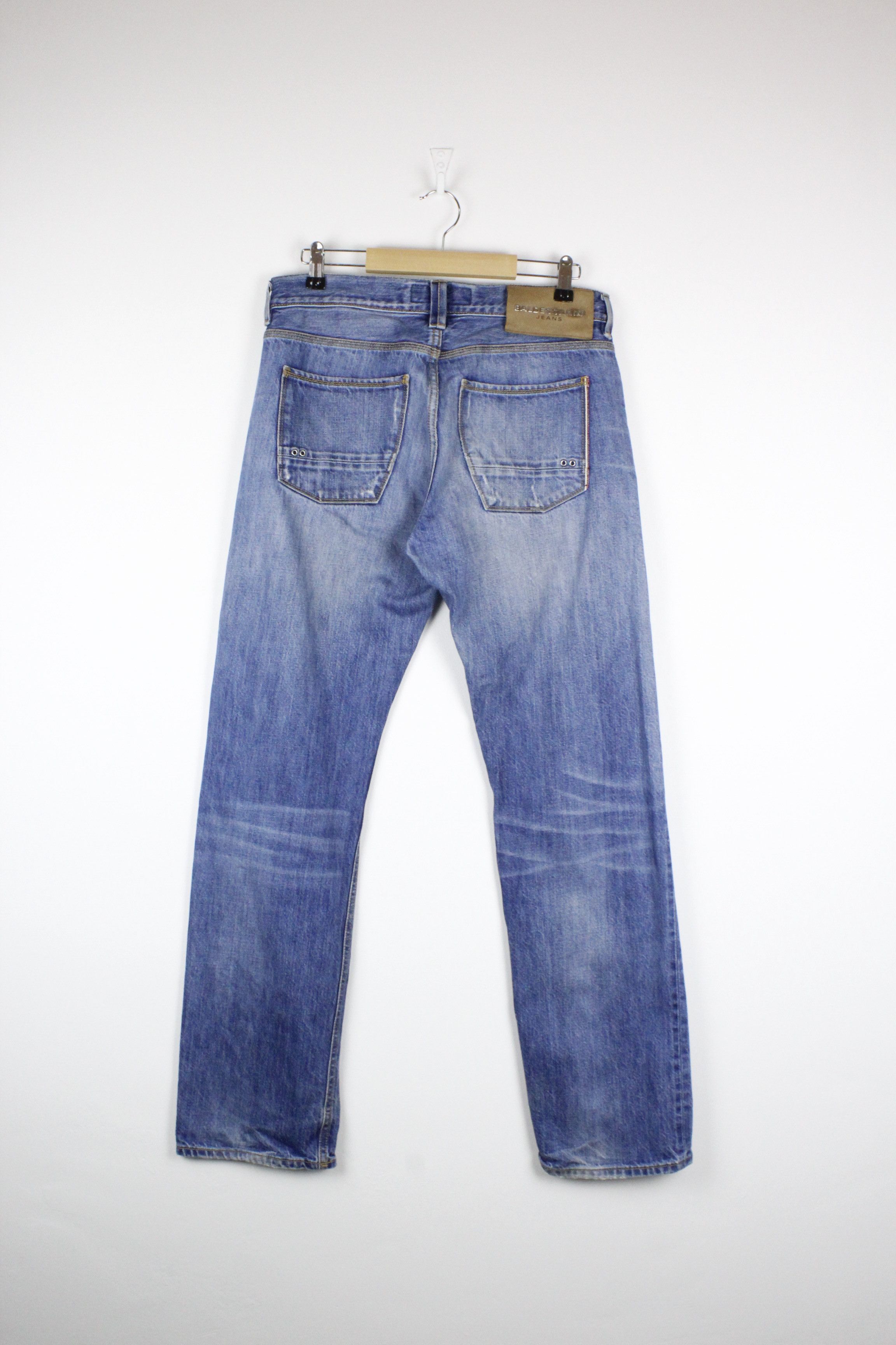 Baldessarini × Self Edge Baldessarini Washed Blue Jeans Selvedge Denim Pants Size US 33 - 12 Thumbnail