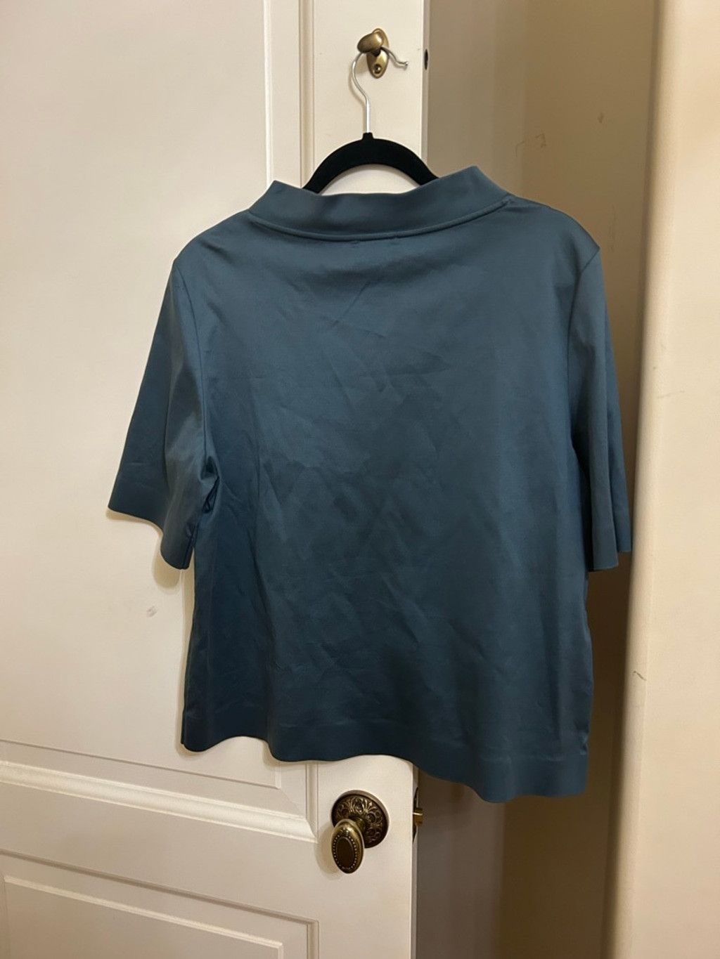 Cos Women's COS Boxy Mock Neck Shirt Top Size M / US 6-8 / IT 42-44 - 2 Thumbnail