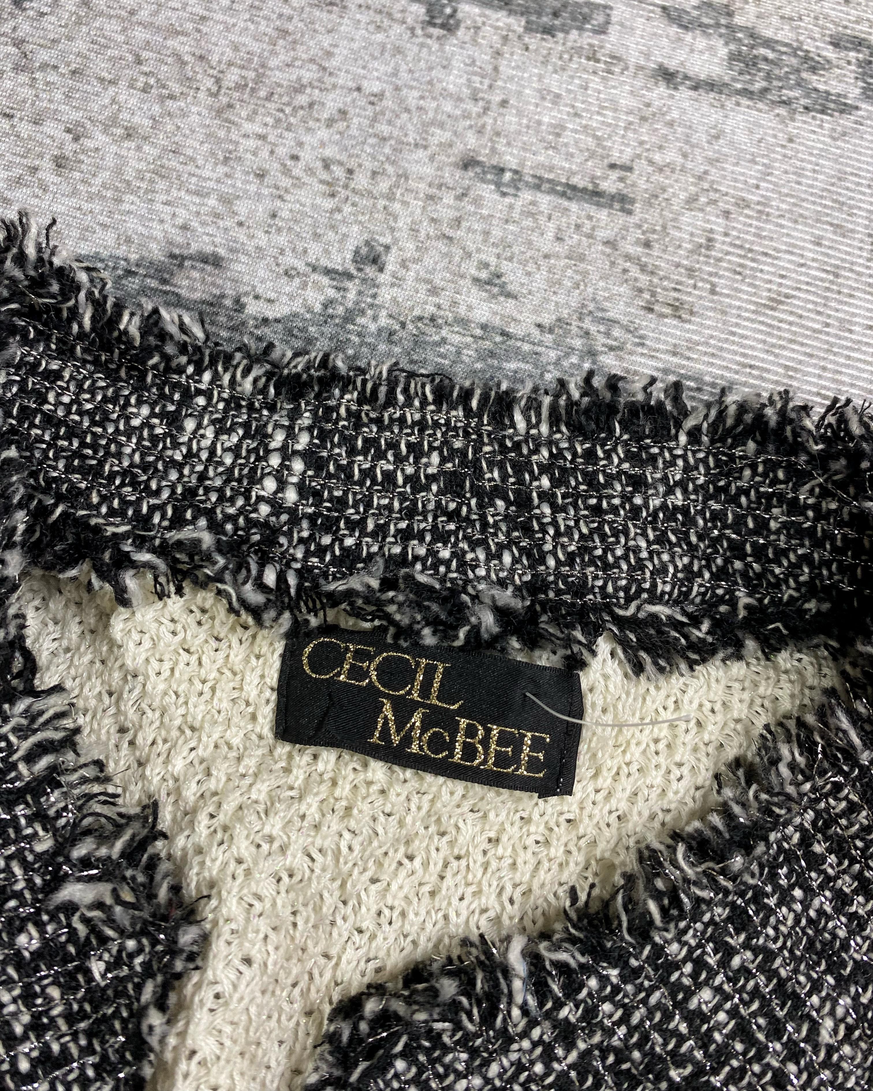Japanese Brand 2000s Cecil Mc Bee Y's Maison Knitwear y2k Lgb Ifsix Size L / US 10 / IT 46 - 4 Thumbnail