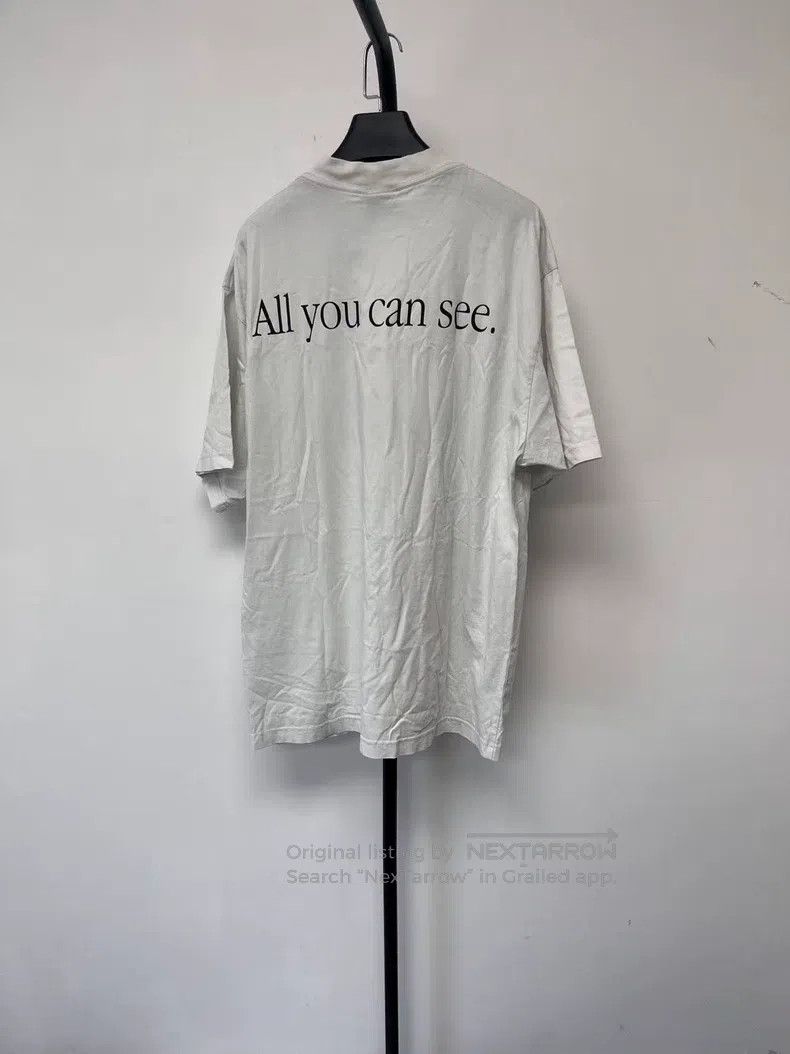 Other Balenciaga Floral Round Neck Short Sleeve T-Shirt Size US S / EU 44-46 / 1 - 2 Thumbnail