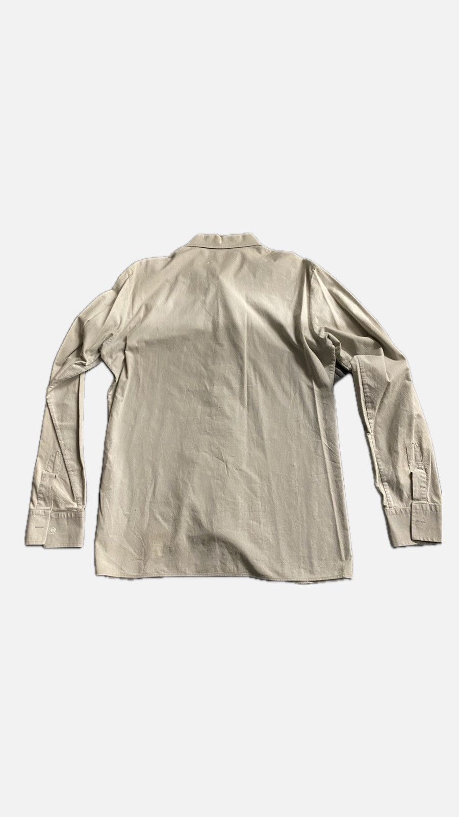 Maison Margiela Maison Margiela Gray Button Up Size US M / EU 48-50 / 2 - 2 Thumbnail