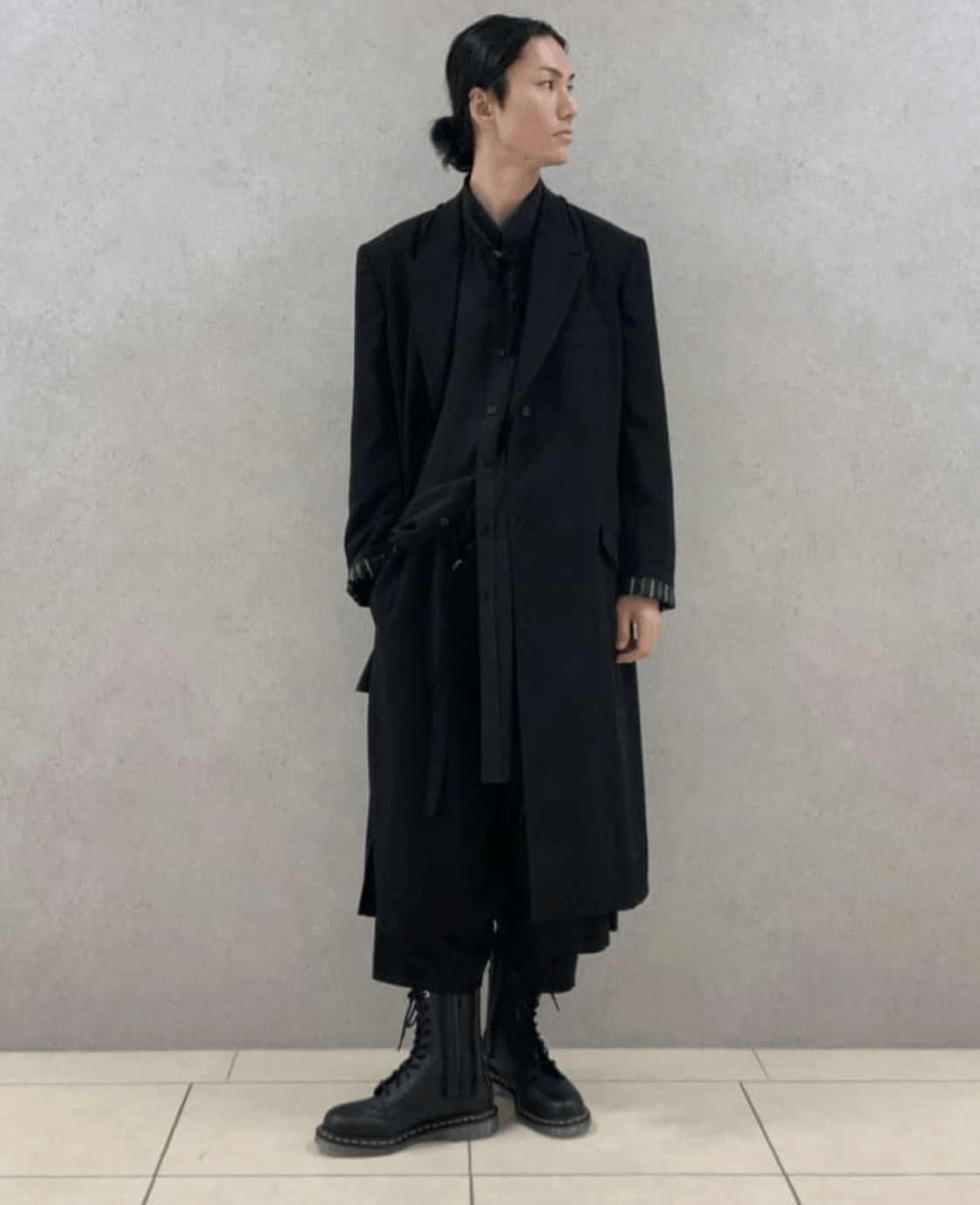 Yohji Yamamoto Yohji Yamamoto Pour Homme 24AW - Lapel Detachable Jacket Size US M / EU 48-50 / 2 - 17 Thumbnail