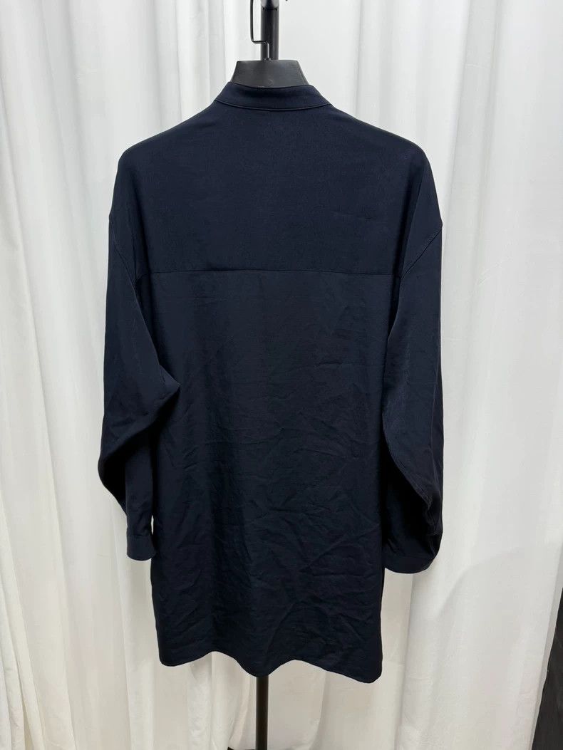 Yohji Yamamoto yohji yamamoto size os Embroidered Silky Shirt 2502-Nextar Size US M / EU 48-50 / 2 - 5 Thumbnail