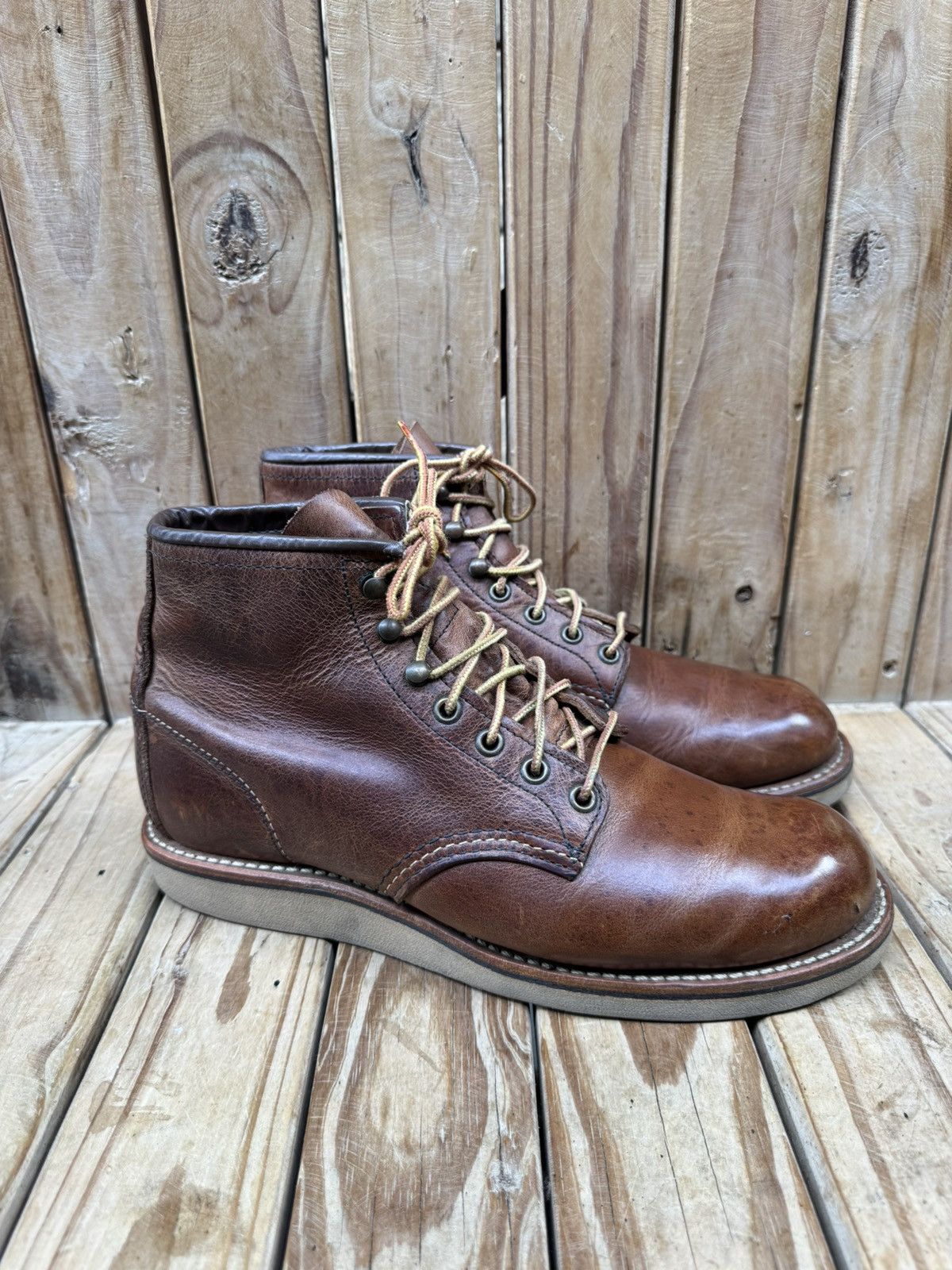 Red Wing Red Wing 2950 Rover Brown Rough and Tough leather boots US 8 Size US 8 / EU 41 - 2 Thumbnail