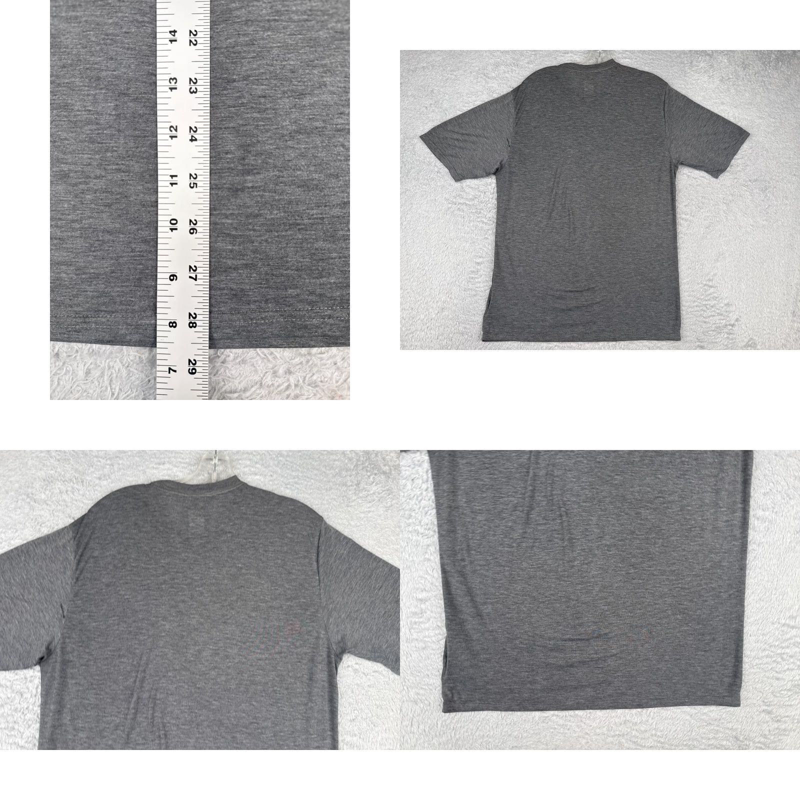 The North Face The North Face Shirt Men Small Gray Polyester Blend Crew Neck Vaporwick Reads Vintage: No (adjusted) Size US S / EU 44-46 / 1 - 9 Thumbnail