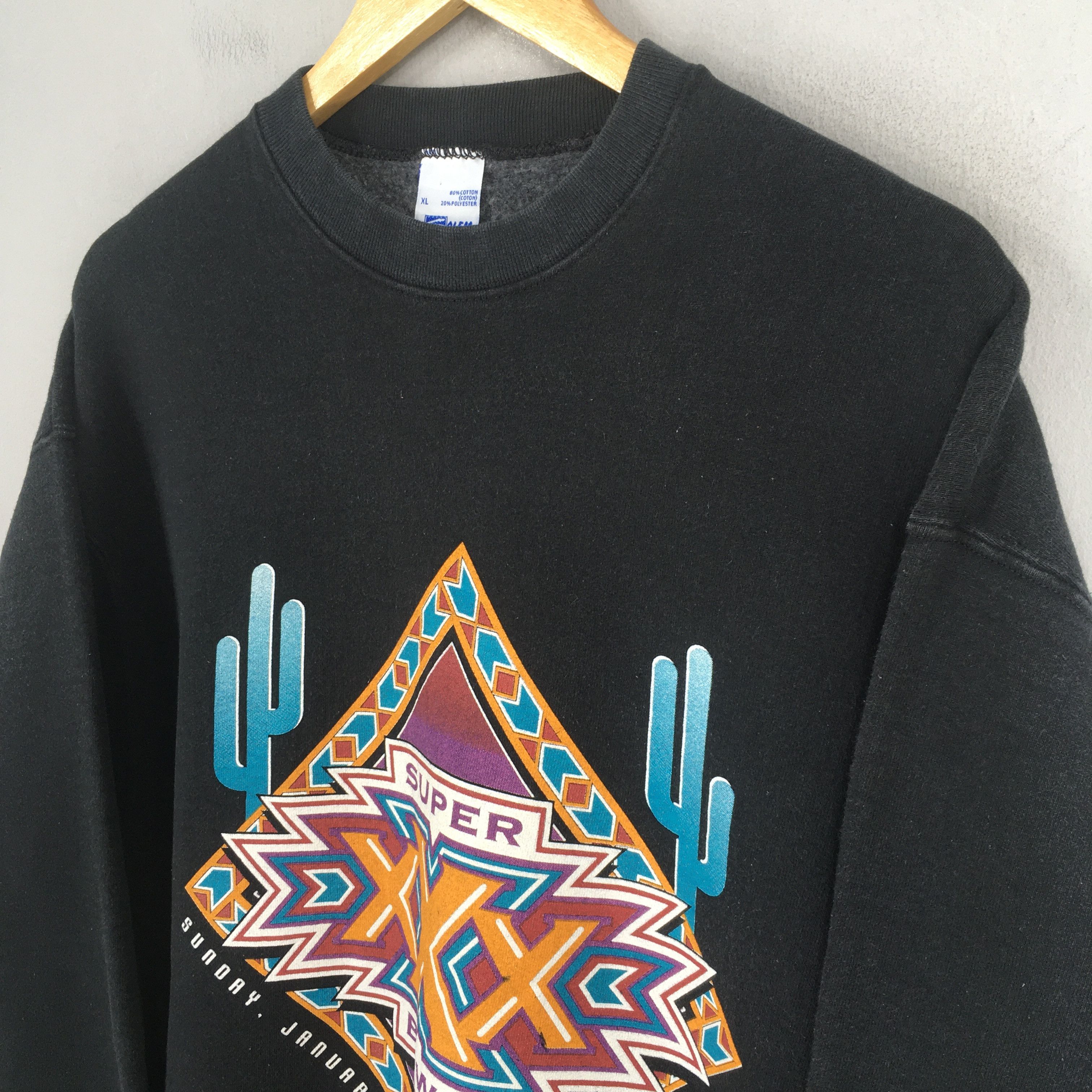 NFL Vintage Super Bowl XXX Arizona Sweatshirt XLarge Size US XL / EU 56 / 4 - 3 Thumbnail