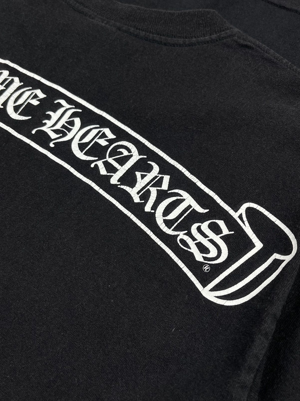 Chrome Hearts Chrome Hearts Vintage Star Scroll Logo Faded Pocket Tshirt Size US M / EU 48-50 / 2 - 5 Thumbnail