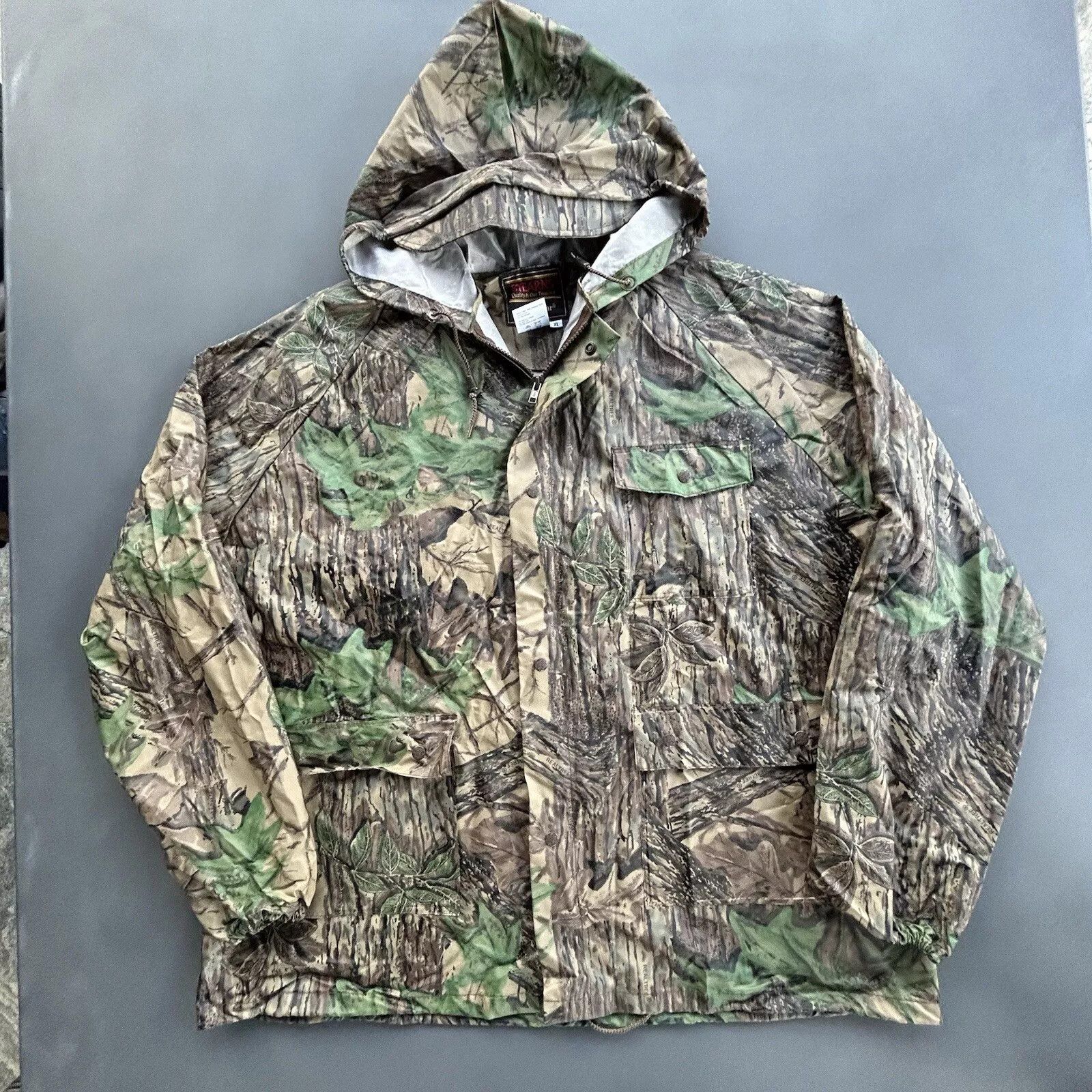 Vintage Stearns Dry Wear Men's Realtree Camo Hunting Rain Size US XL / EU 56 / 4 - 11 Thumbnail