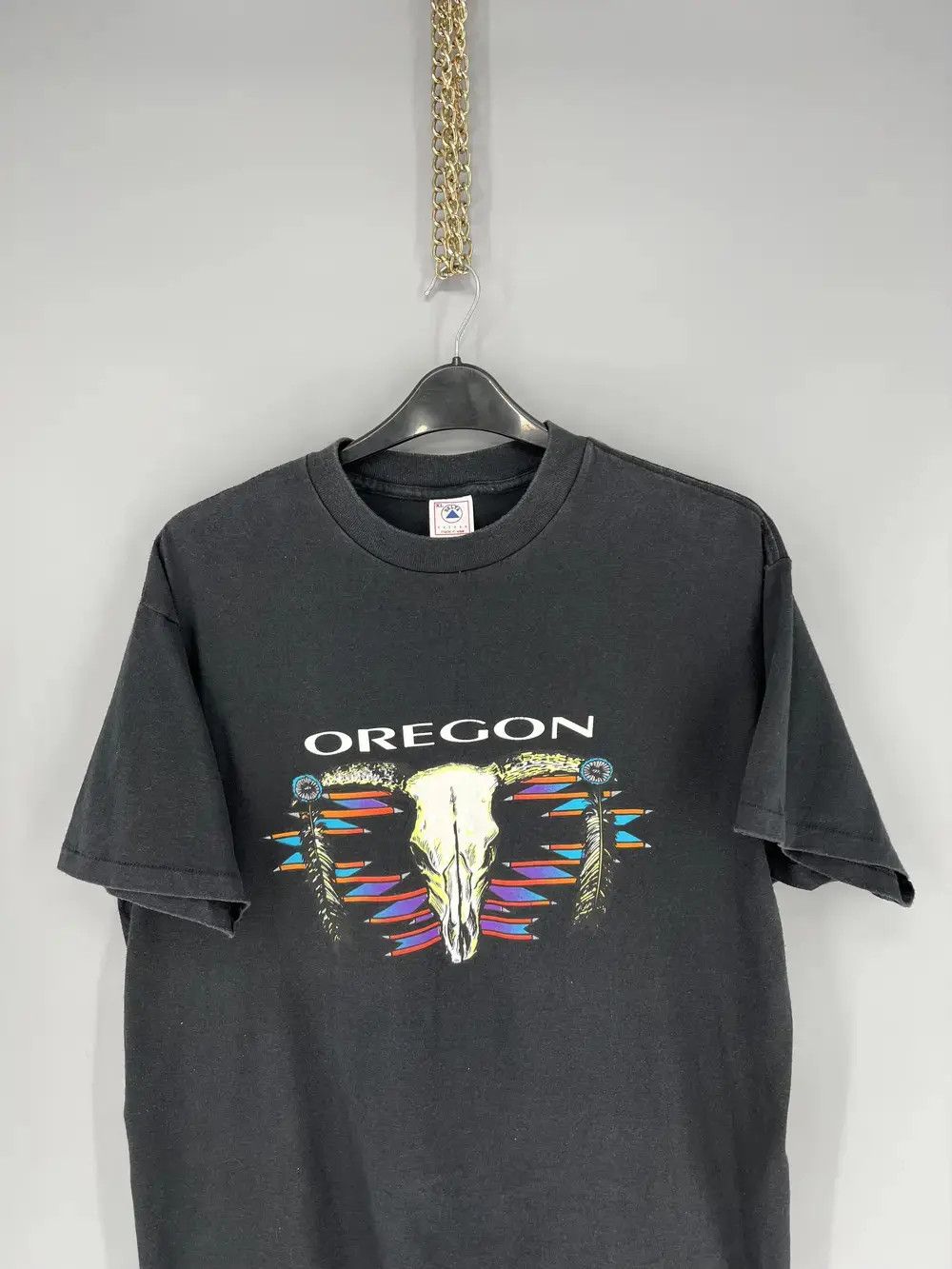 Vintage Vintage Y2K Oregon T-Shirt Made IN USA Size US L / EU 52-54 / 3 - 6 Thumbnail