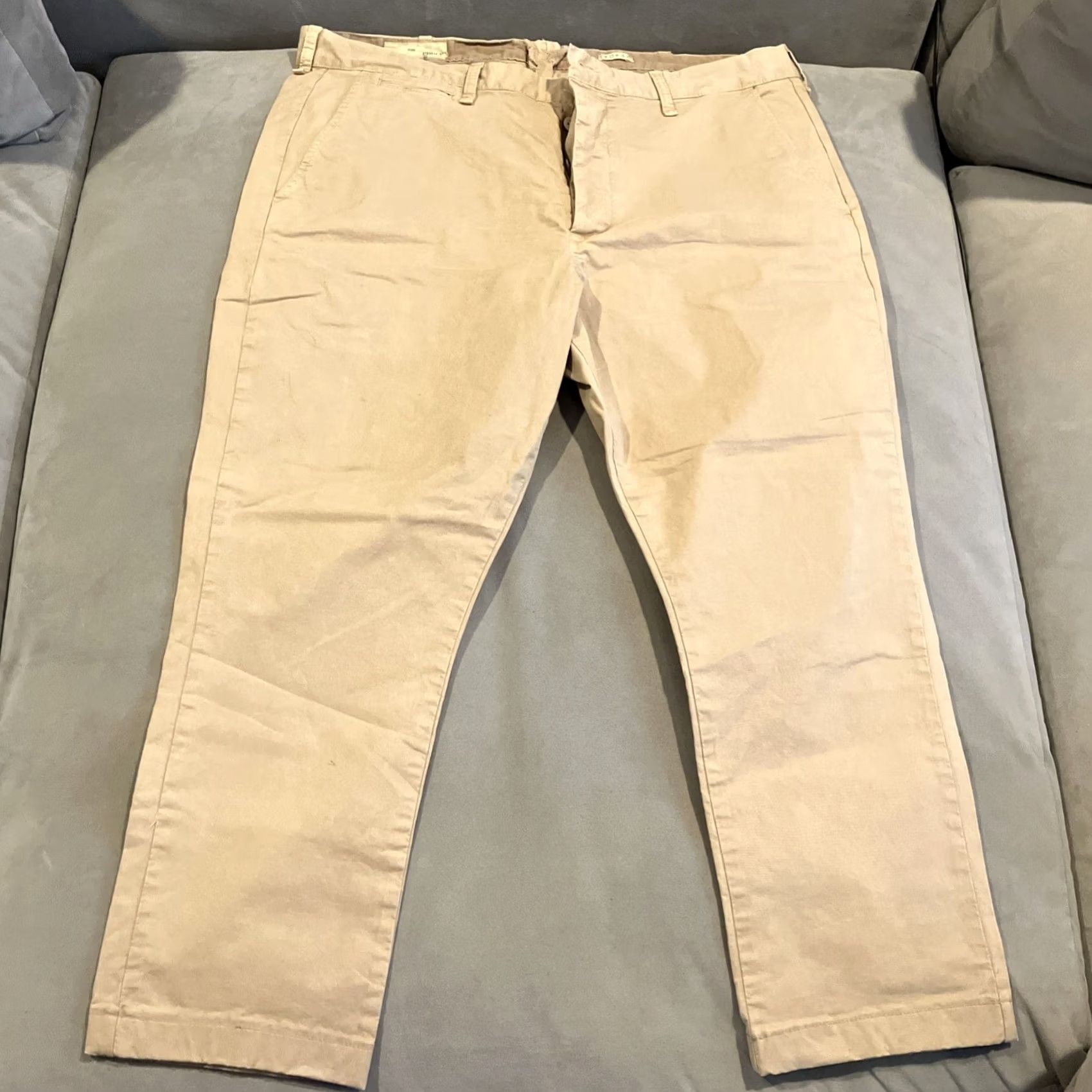 Ralph Lauren VINTAGE Denim & Supply Ralph Lauren Khaki Chino Pants 40 26 Beige Men Regular 40x26 Pants Mens Size US 40 / EU 56 - 4 Thumbnail