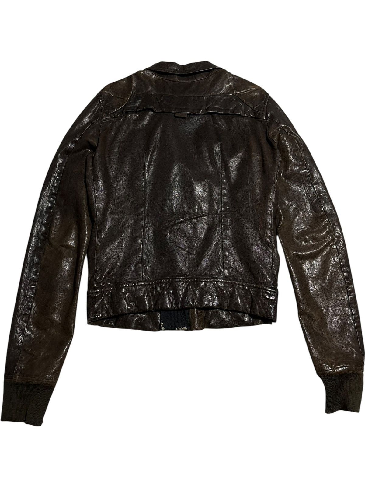 Rick Owens FW08 Rick Owens Stag Leather Jacket Olmar Mirta Bruiser rare Size US S / EU 44-46 / 1 - 4 Thumbnail