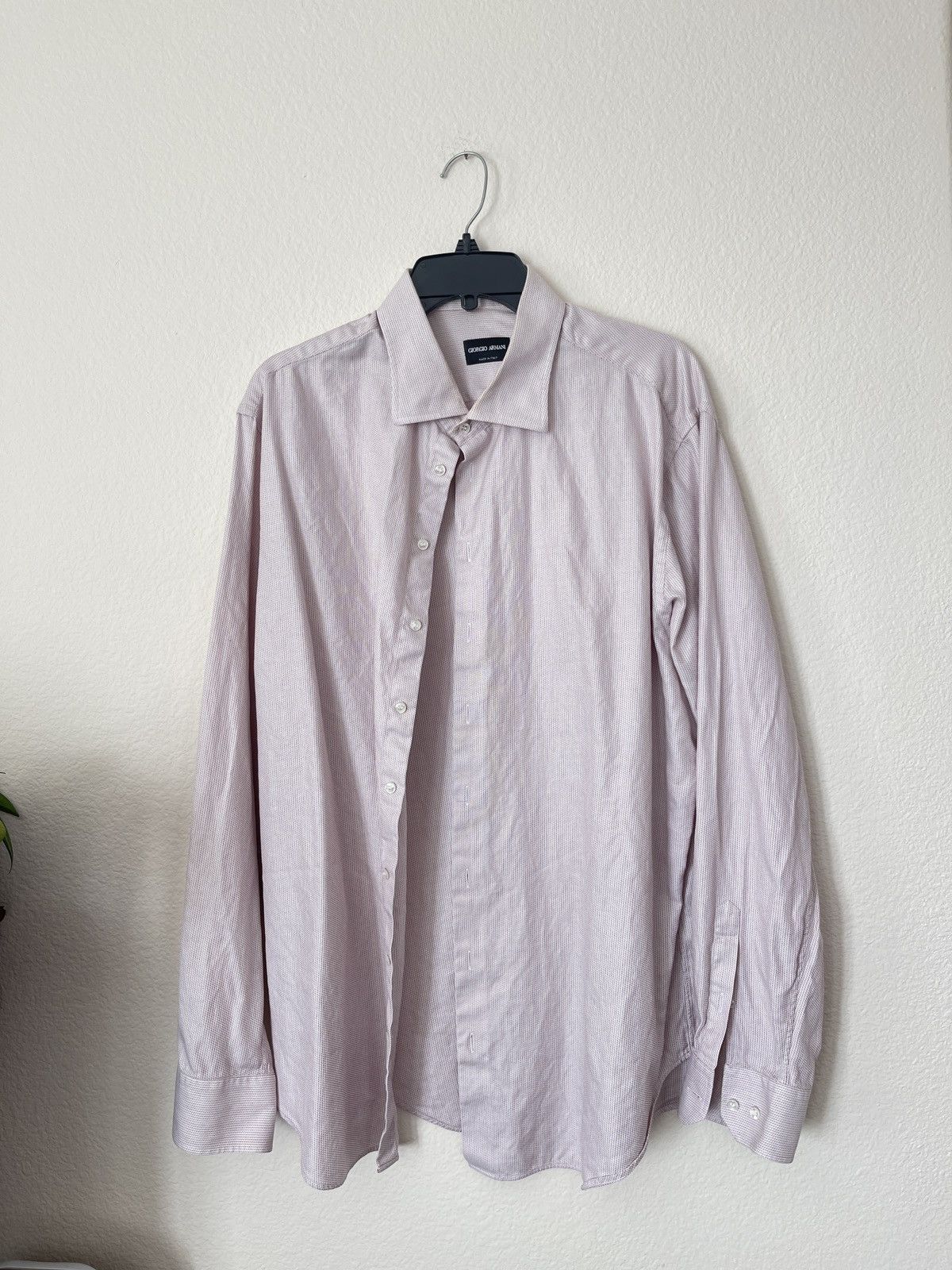 Giorgio Armani Giorgio Armani men’s long sleeves shirt size XL pre loved Size US XL / EU 56 / 4 - 1 Thumbnail