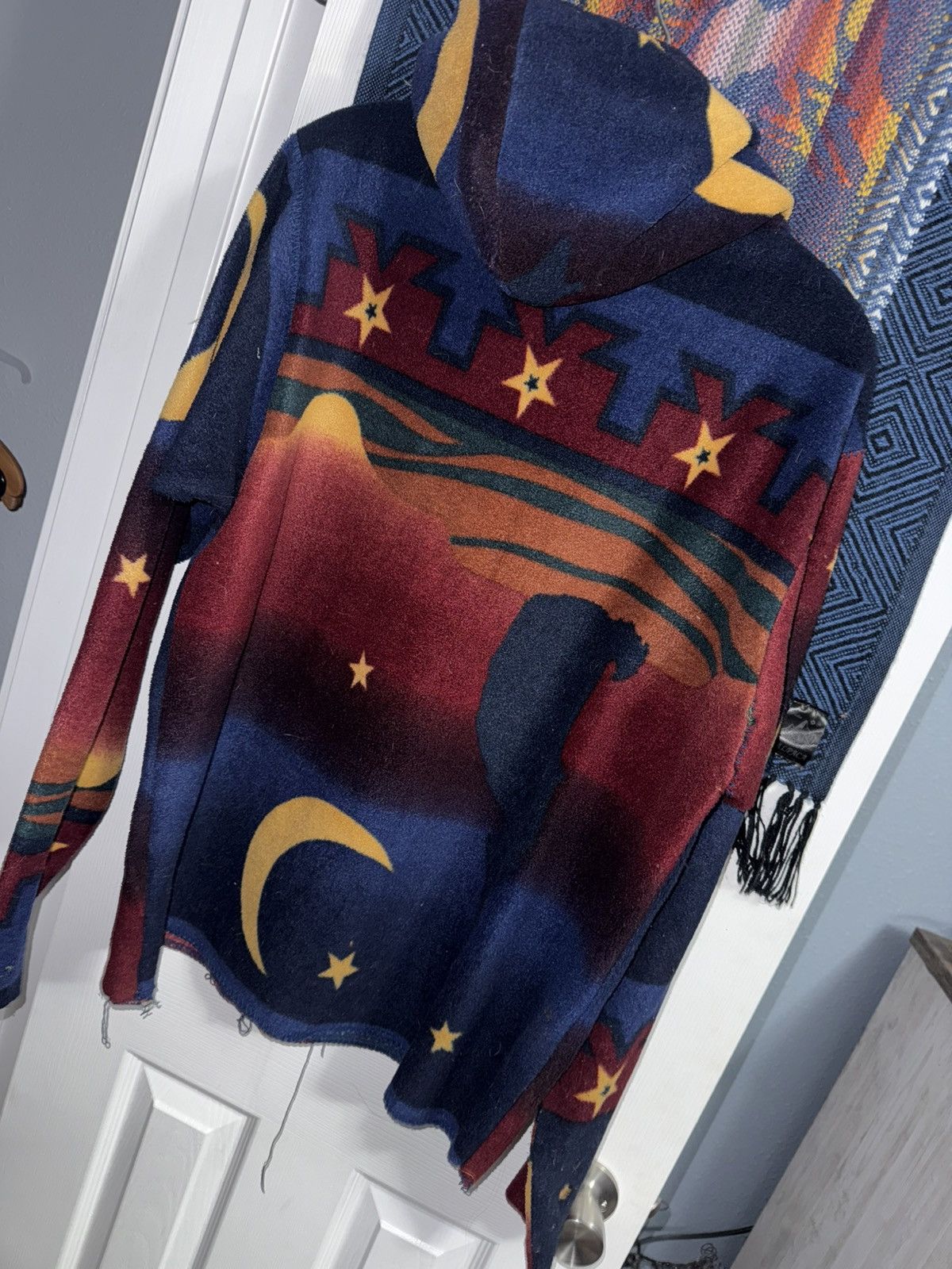 Vintage Handmade Hoodie Size US M / EU 48-50 / 2 - 2 Thumbnail