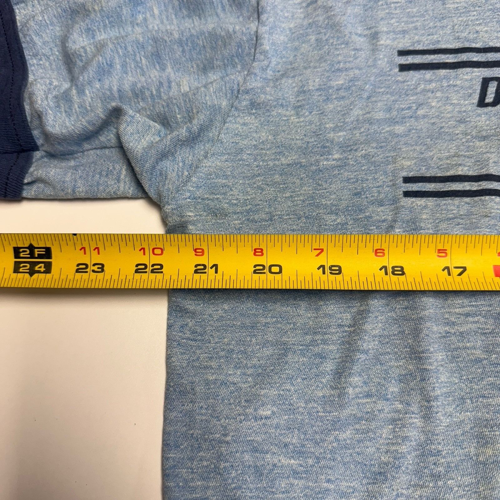 Vintage Vintage 80s Marathon Deutsch Ringer T Shirt Mens XL Size US XL / EU 56 / 4 - 8 Thumbnail